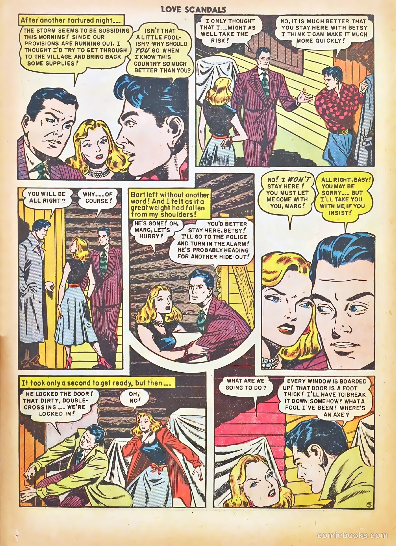 Love Scandals #4 (1950) — page 24 of 51