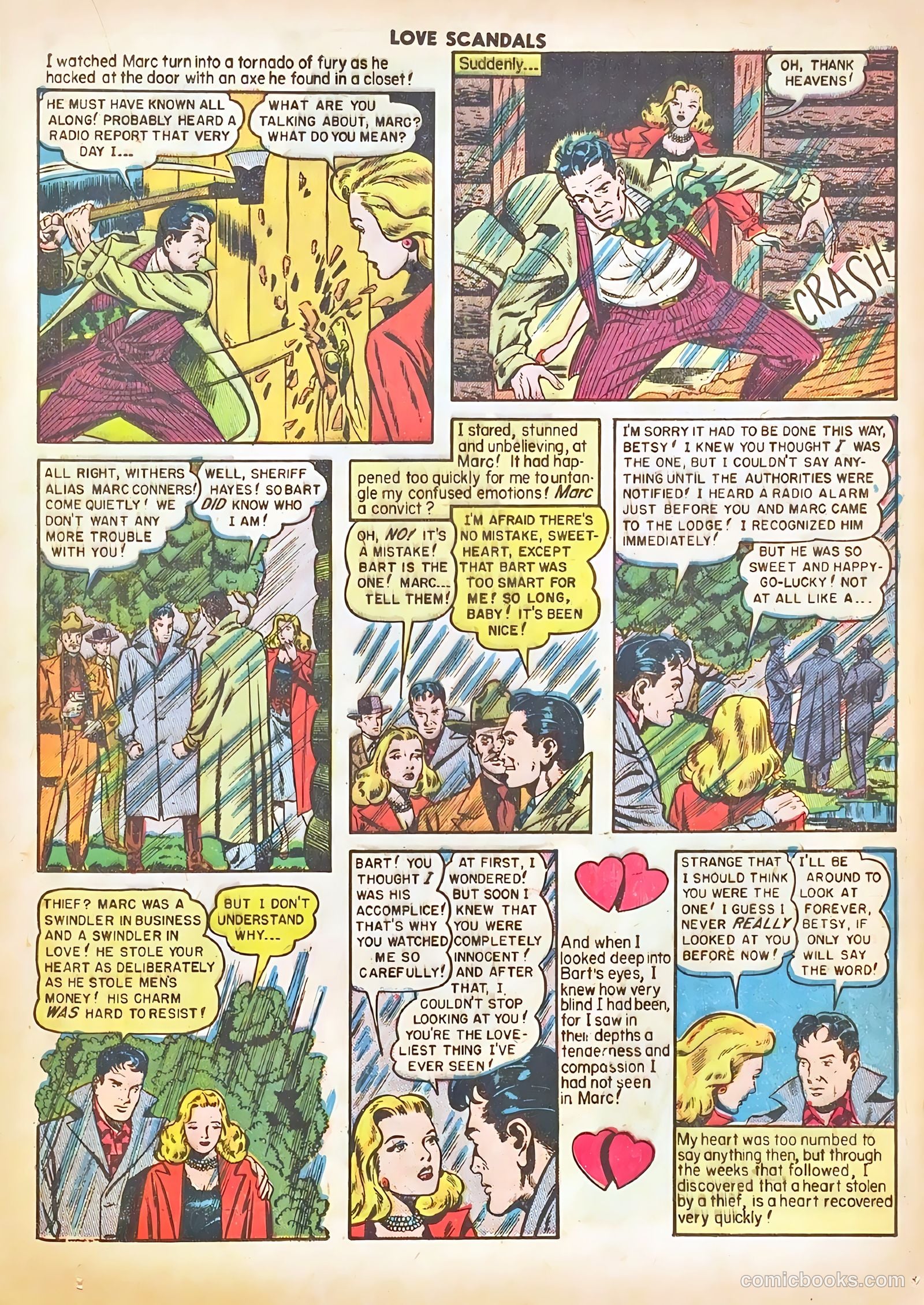 Love Scandals #4 (1950) — page 25 of 51