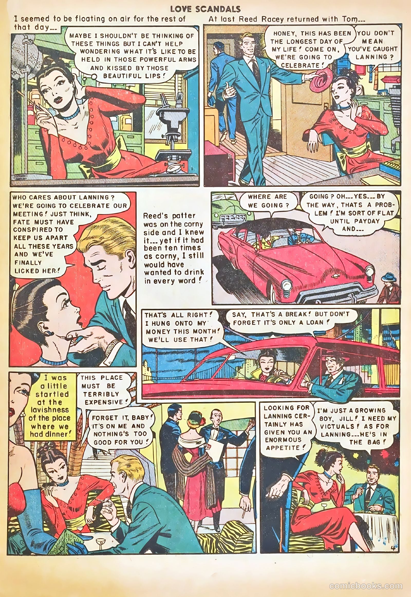 Love Scandals #4 (1950) — page 30 of 51