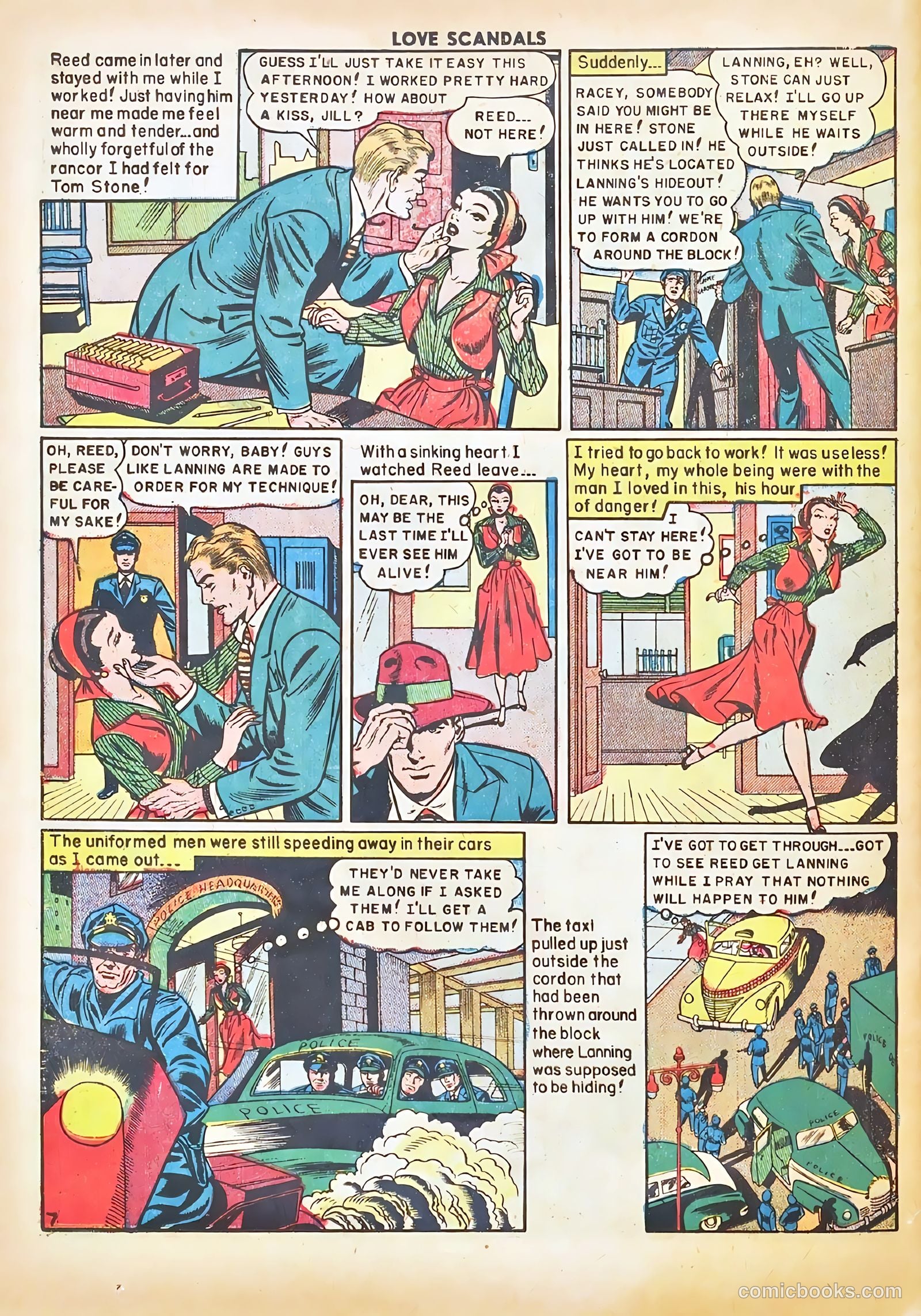 Love Scandals #4 (1950) — page 33 of 51