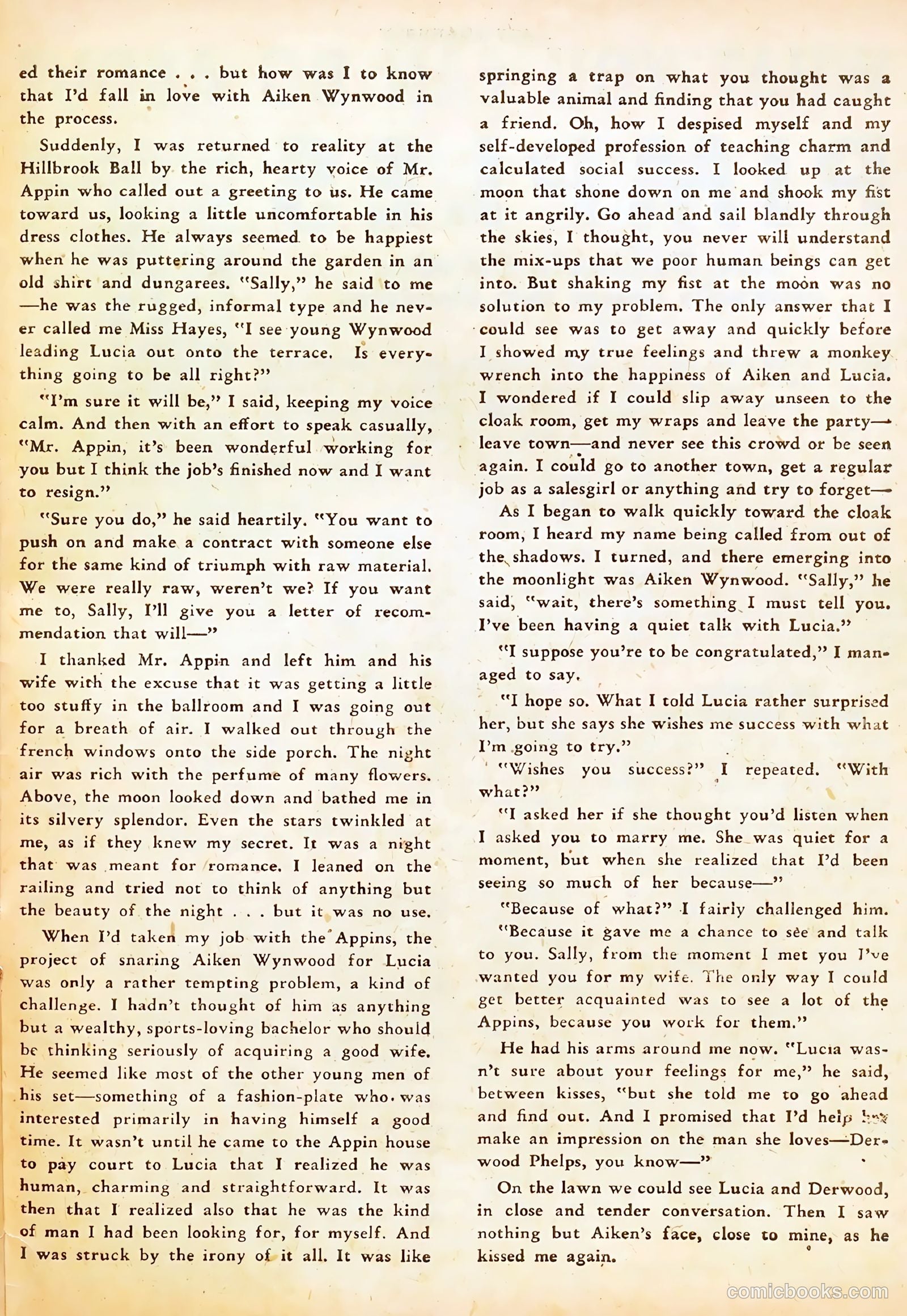 Love Scandals #4 (1950) — page 38 of 51