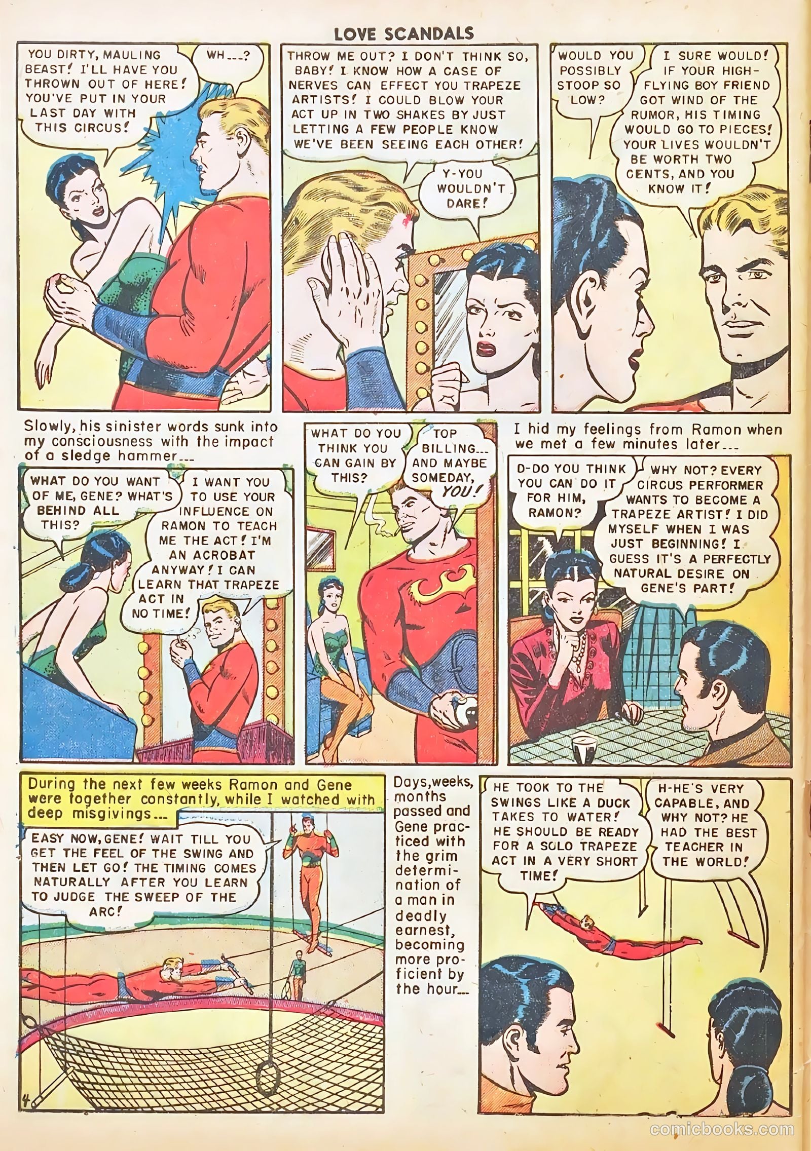 Love Scandals #4 (1950) — page 43 of 51
