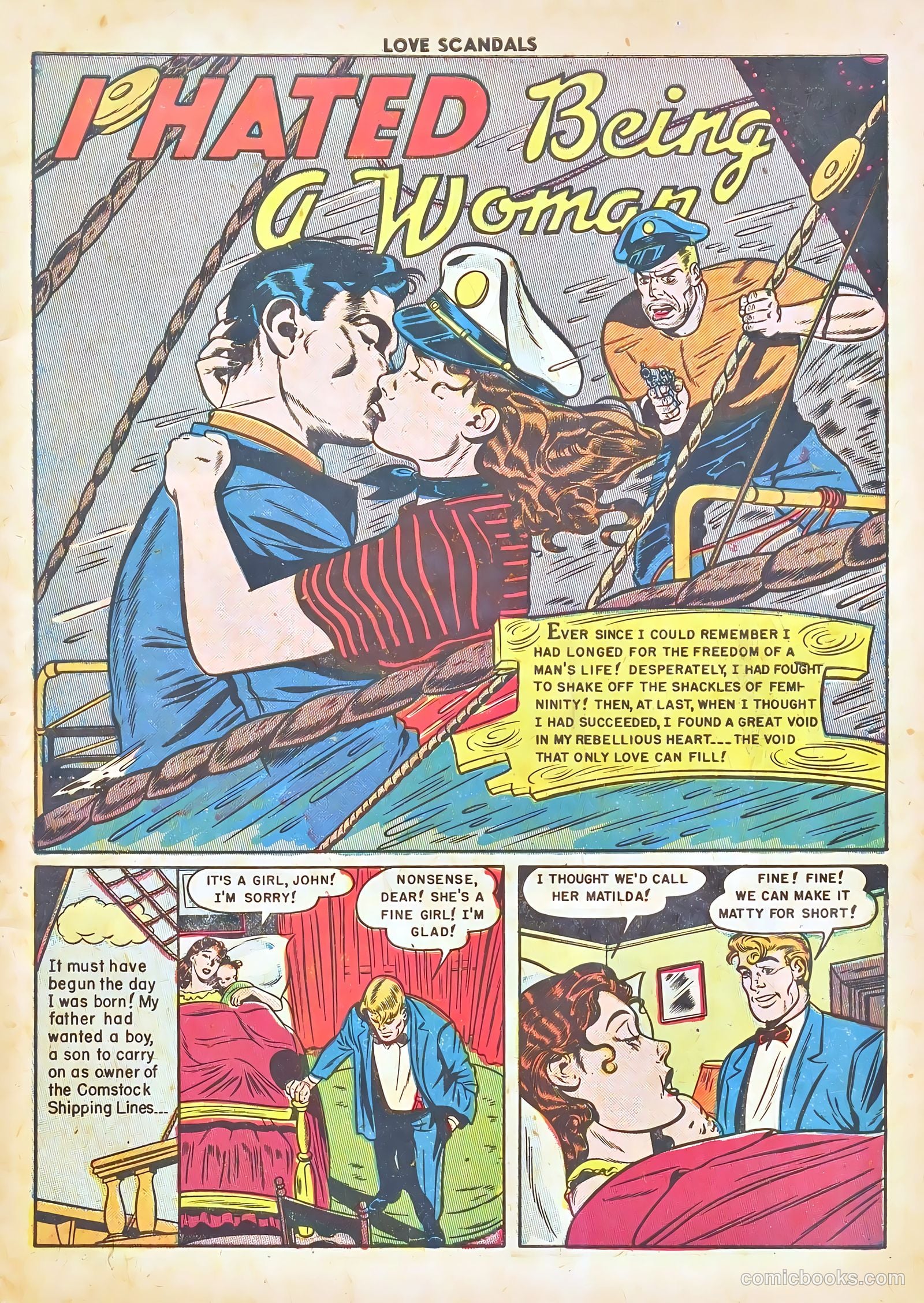 Love Scandals #5 (1950) — page 3 of 51