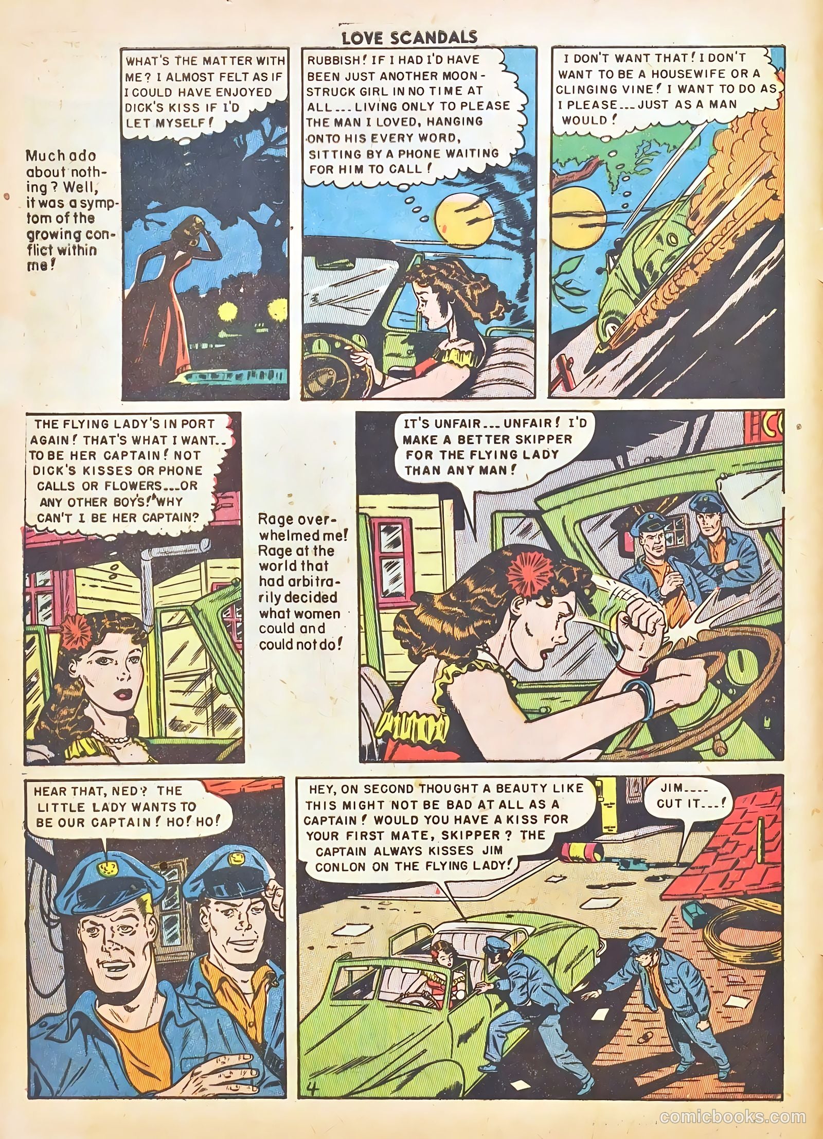 Love Scandals #5 (1950) — page 6 of 51