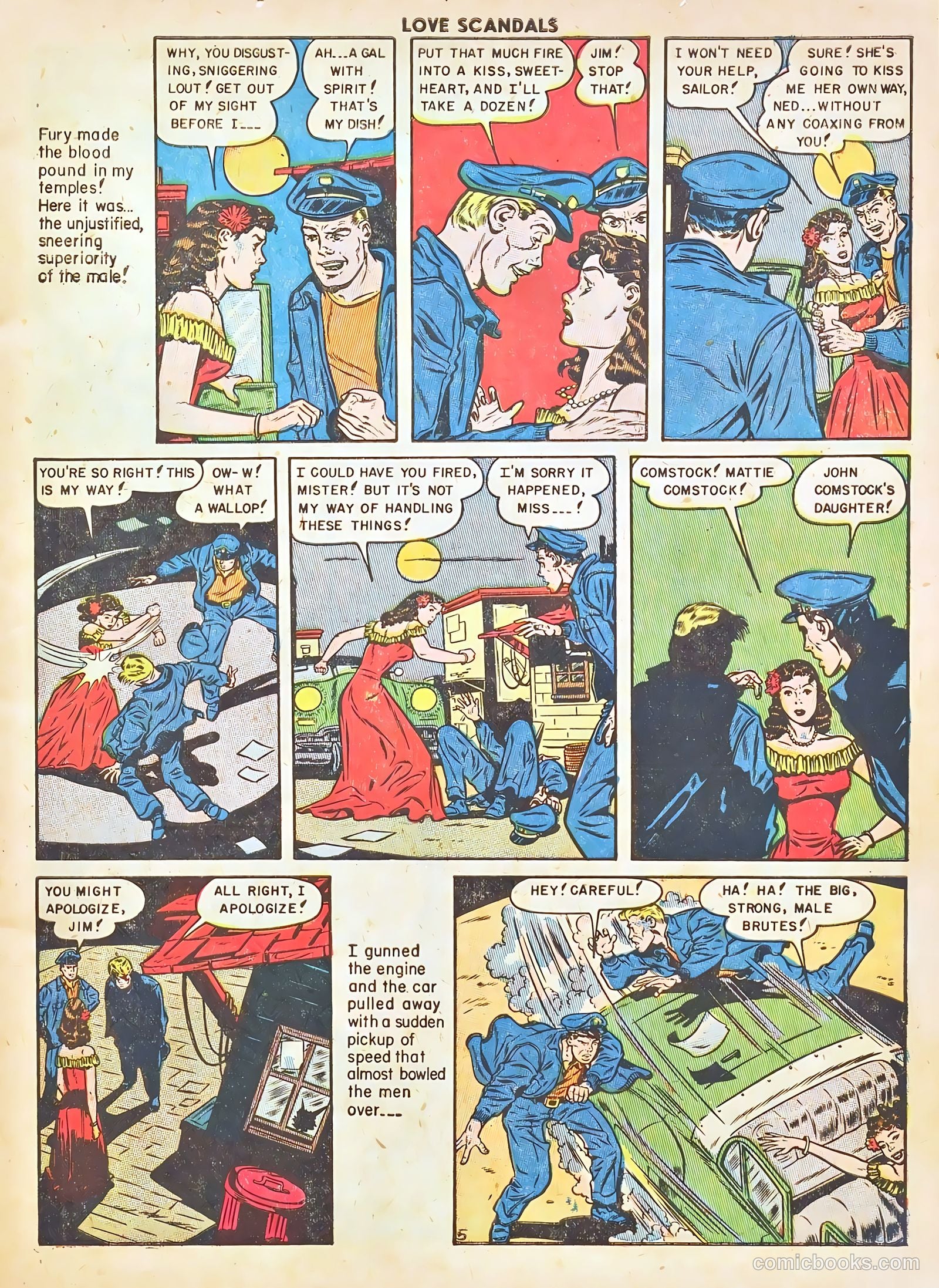 Love Scandals #5 (1950) — page 7 of 51