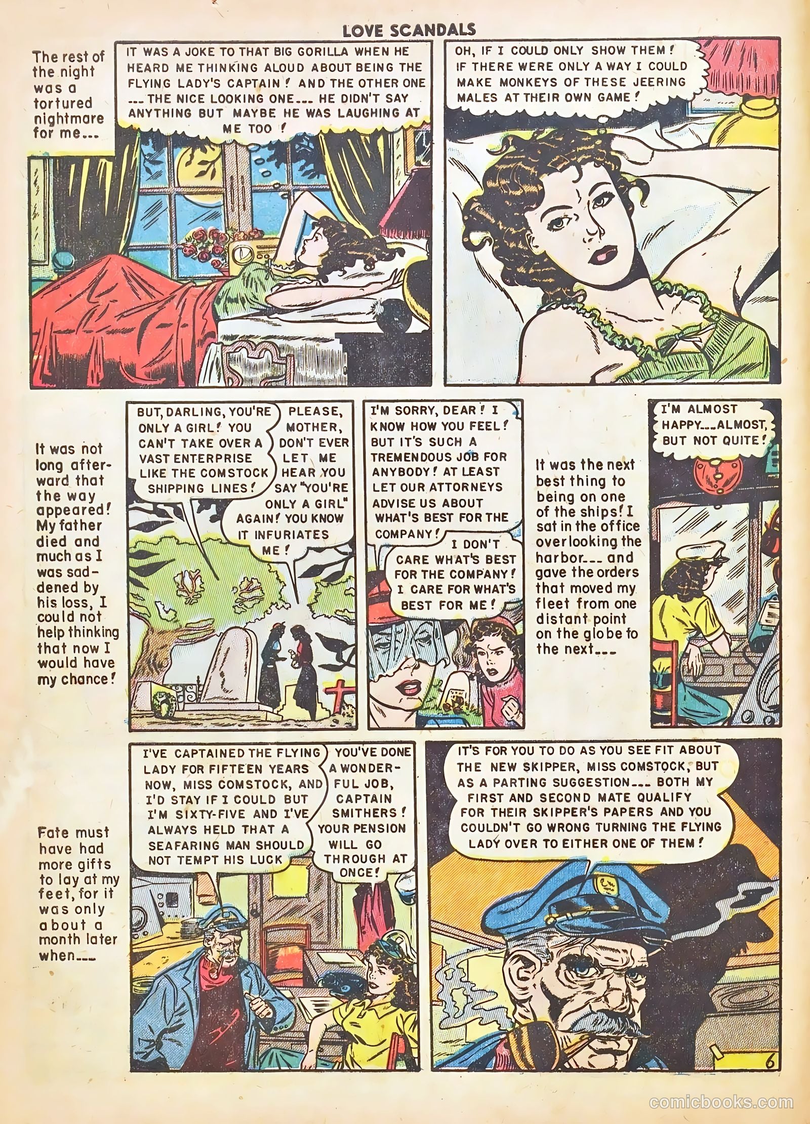 Love Scandals #5 (1950) — page 8 of 51