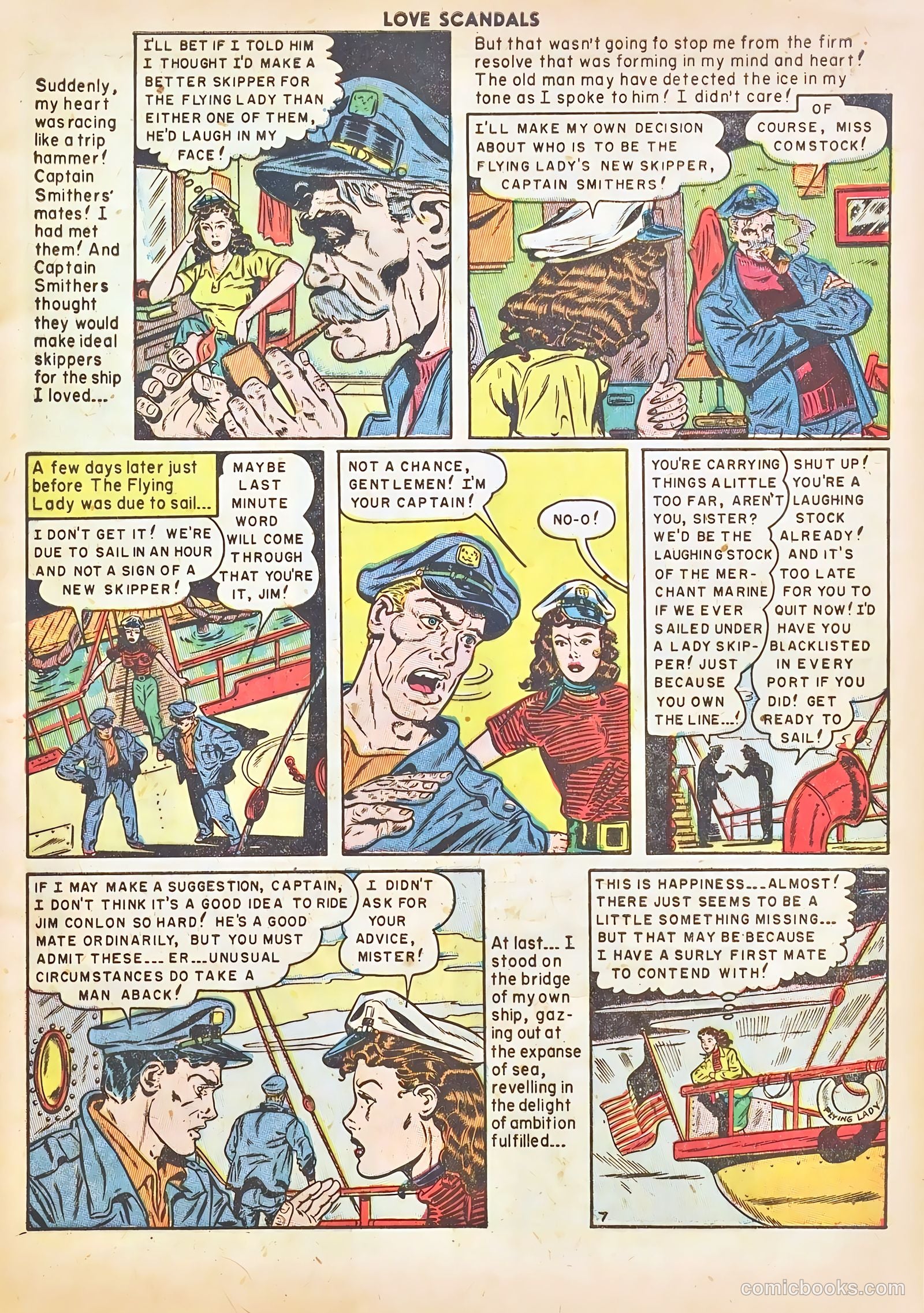 Love Scandals #5 (1950) — page 9 of 51