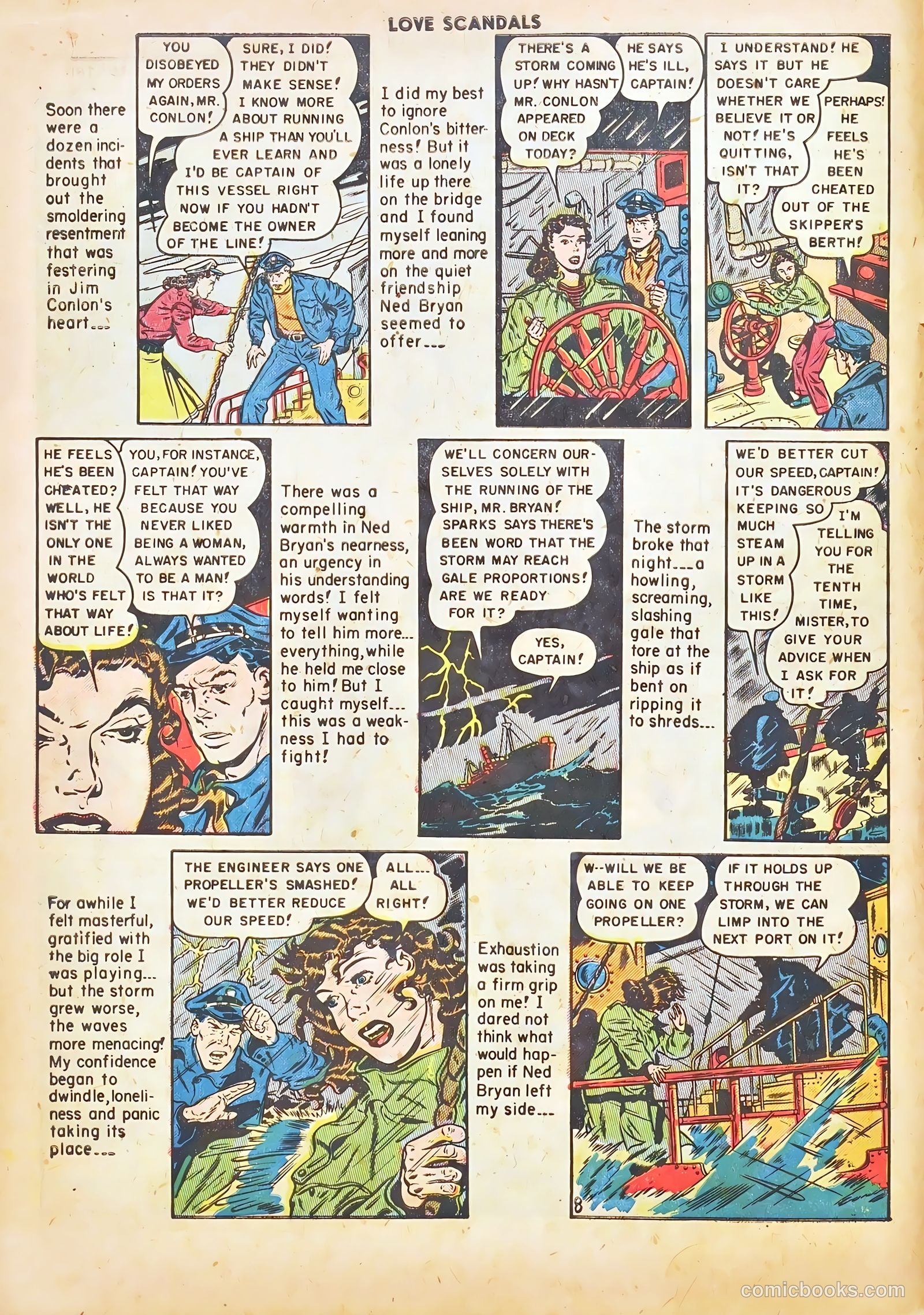 Love Scandals #5 (1950) — page 10 of 51
