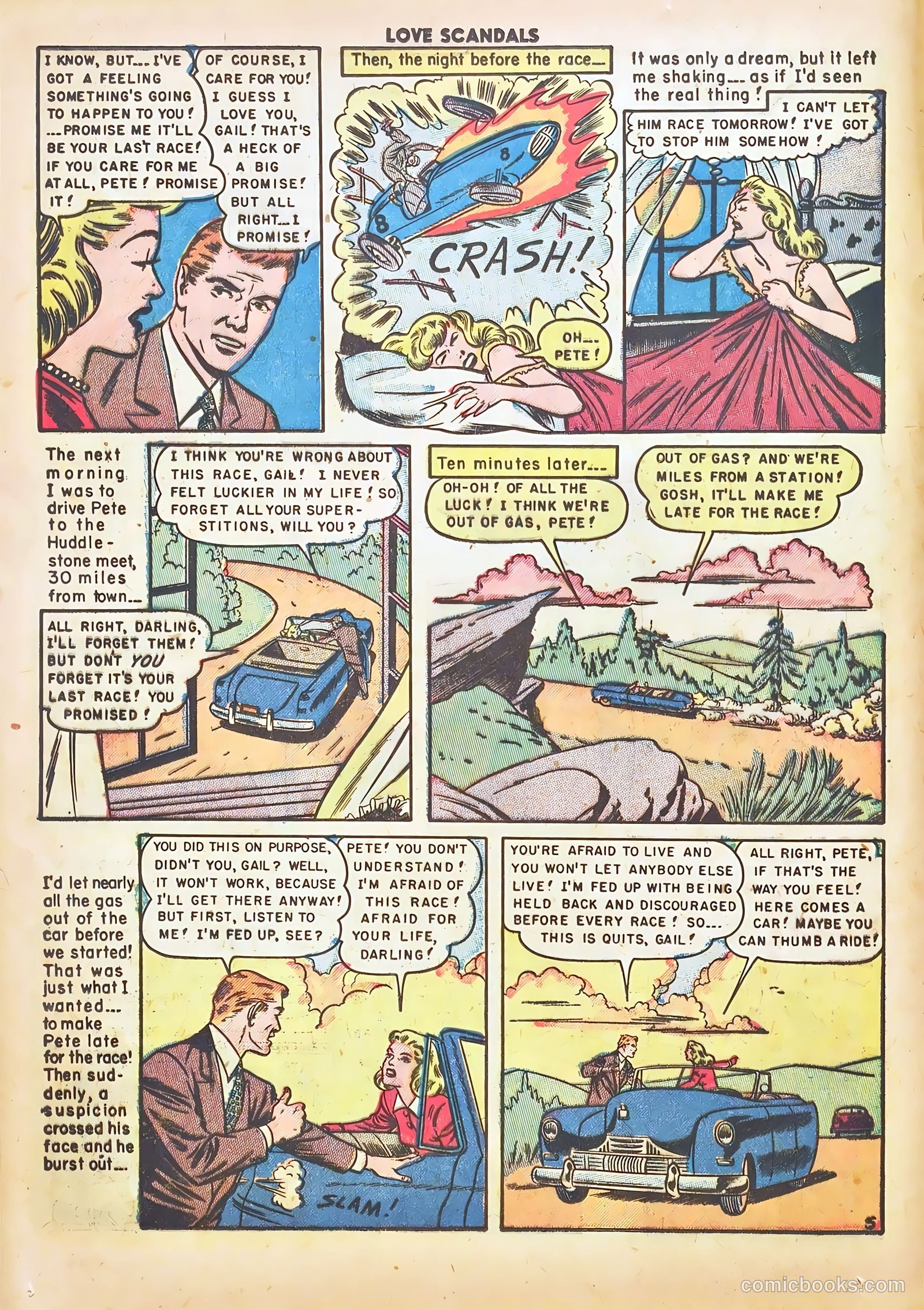 Love Scandals #5 (1950) — page 16 of 51