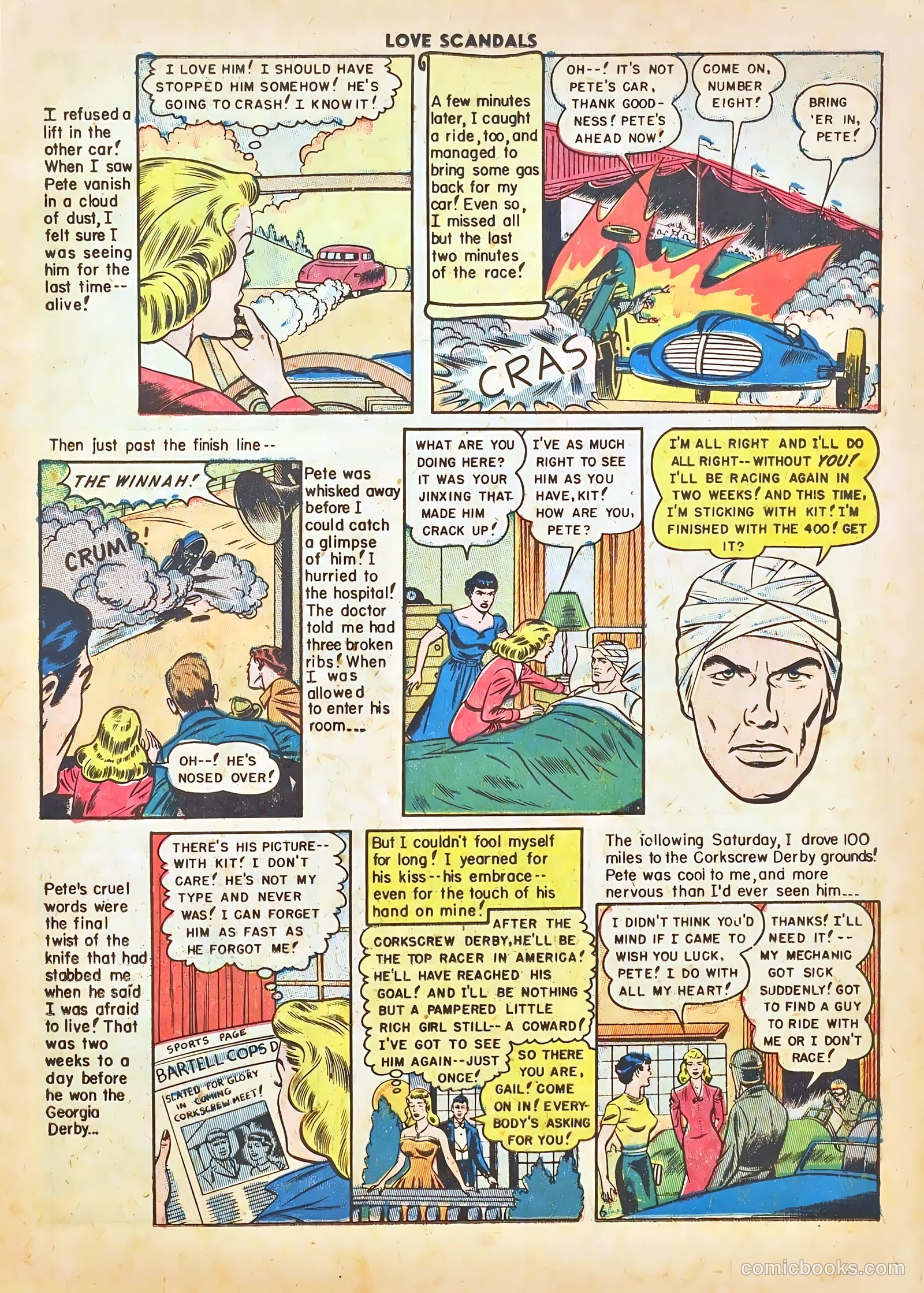 Love Scandals #5 (1950) — page 17 of 51