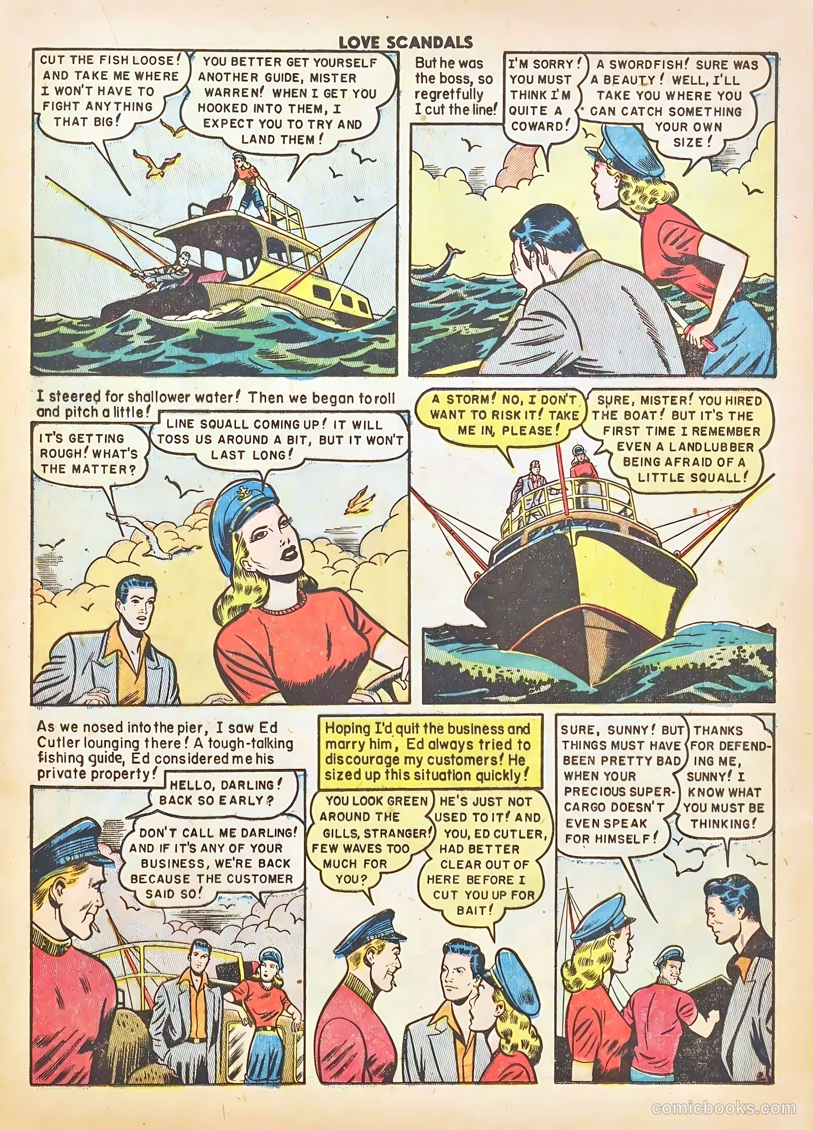 Love Scandals #5 (1950) — page 21 of 51