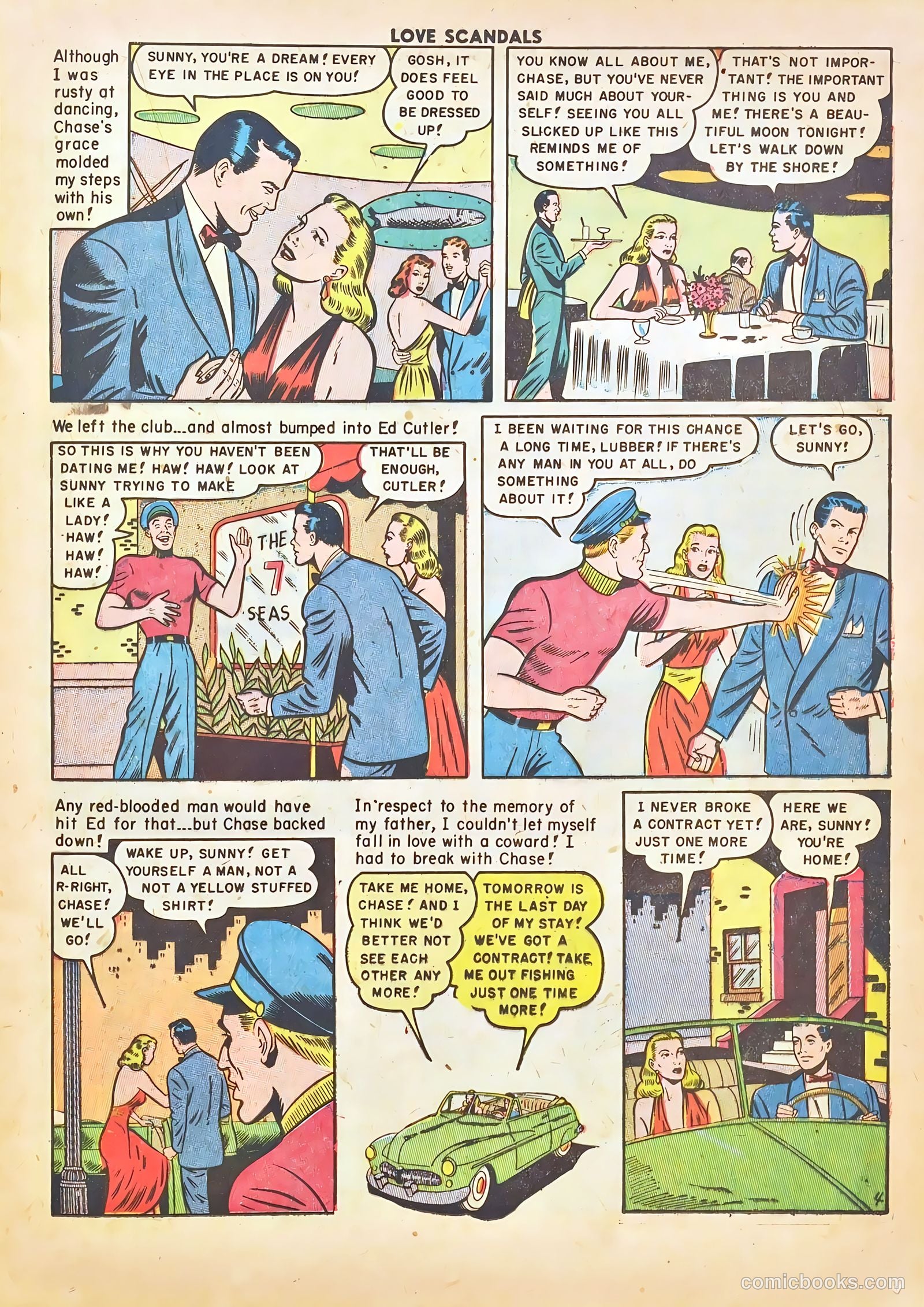 Love Scandals #5 (1950) — page 23 of 51