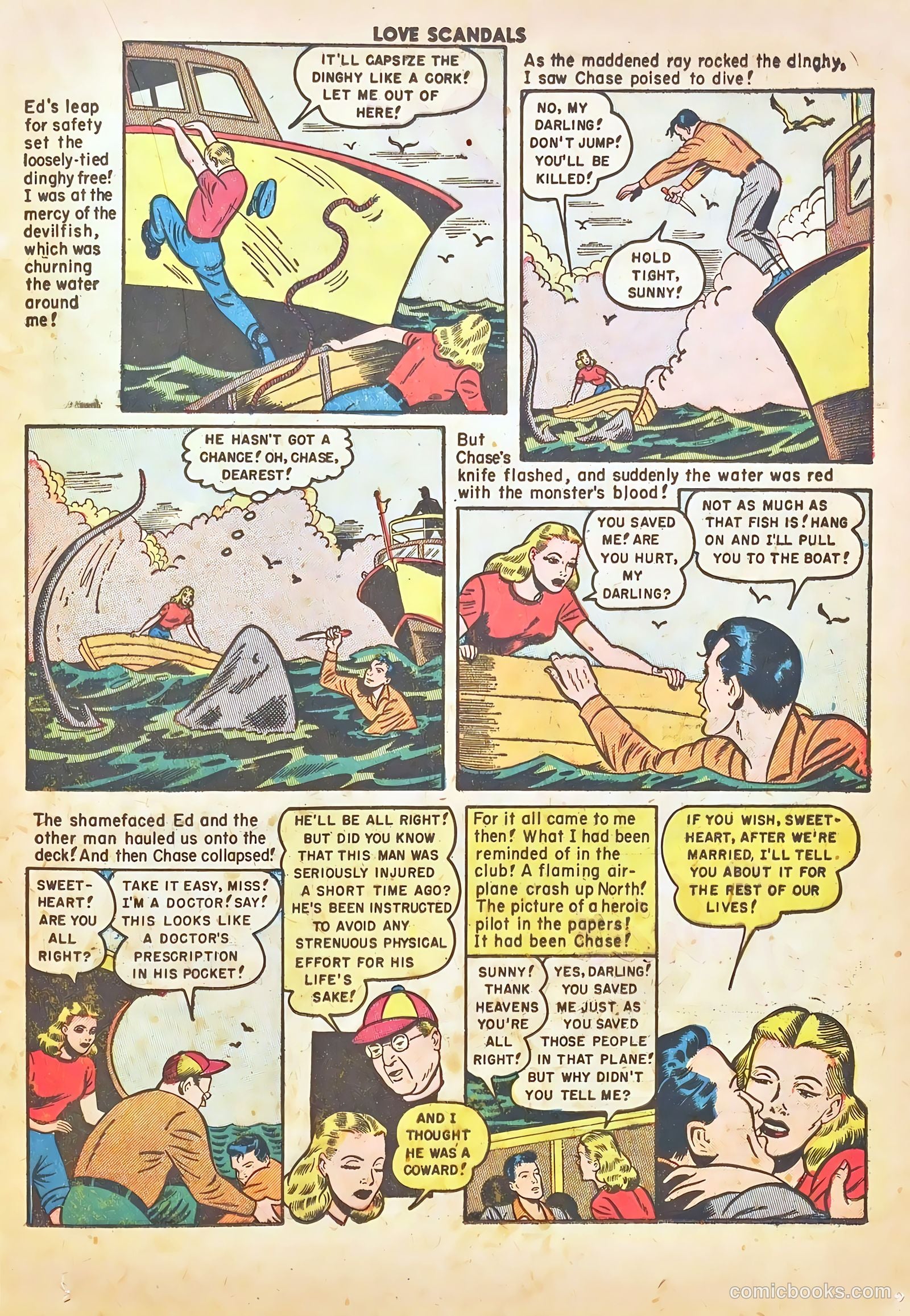 Love Scandals #5 (1950) — page 25 of 51