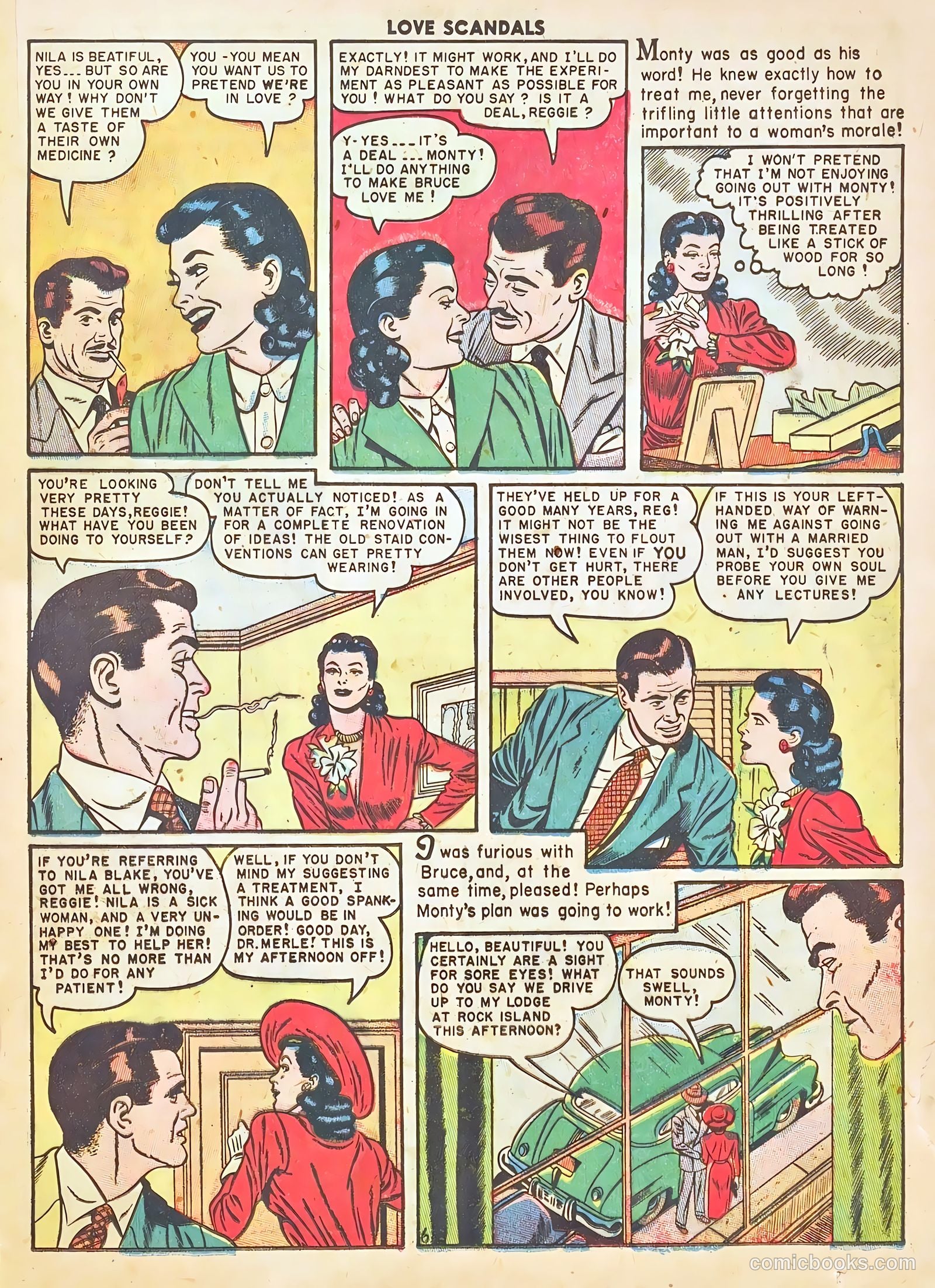 Love Scandals #5 (1950) — page 32 of 51