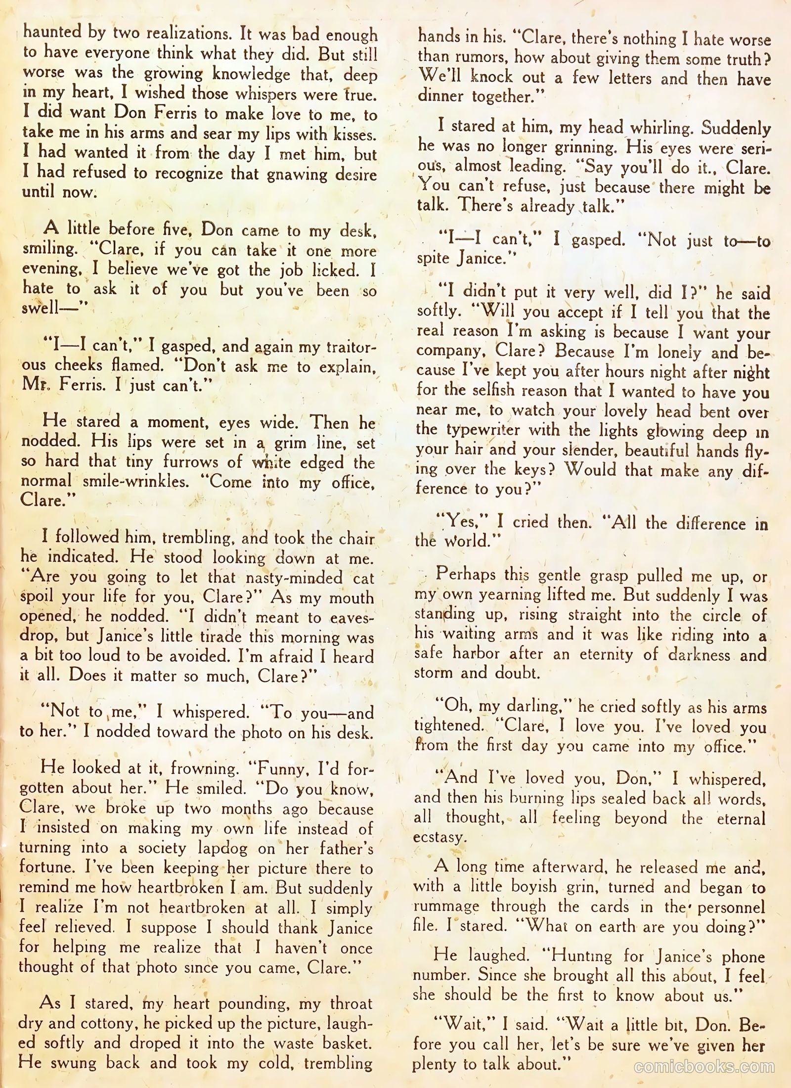 Love Scandals #5 (1950) — page 38 of 51
