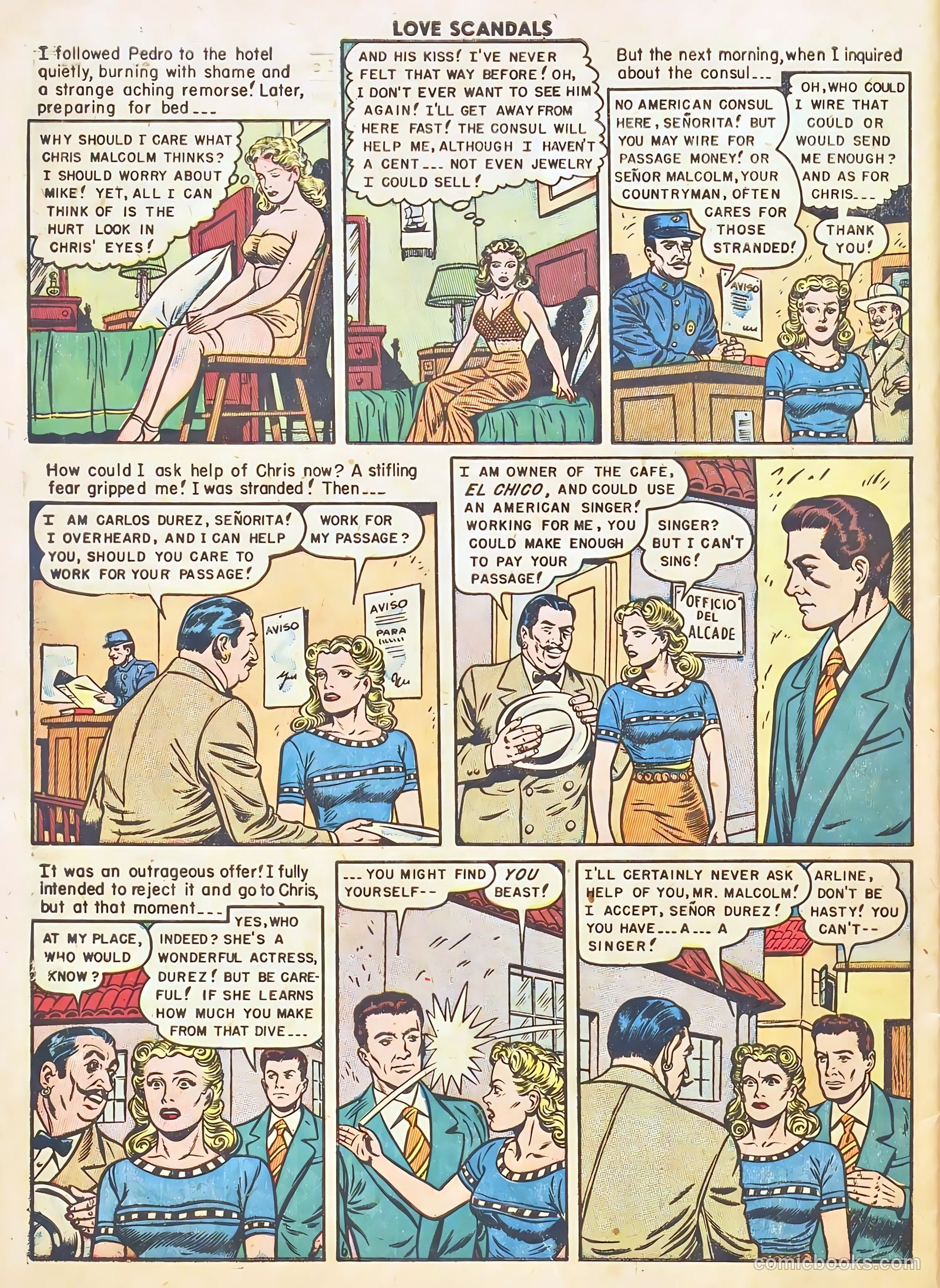 Love Scandals #5 (1950) — page 45 of 51