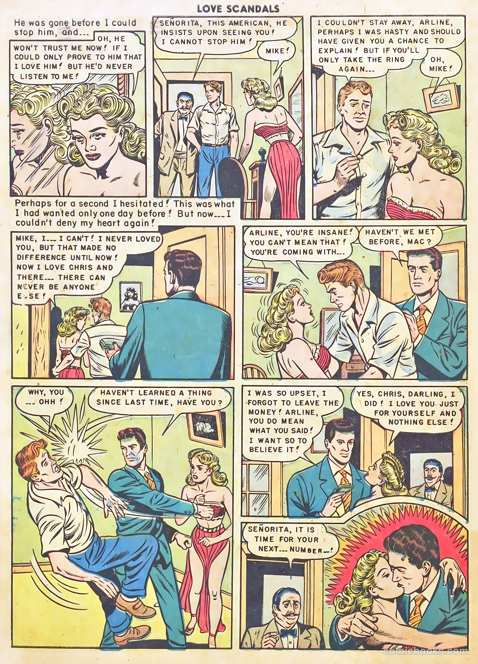 Love Scandals #5 (1950) — page 47 of 51