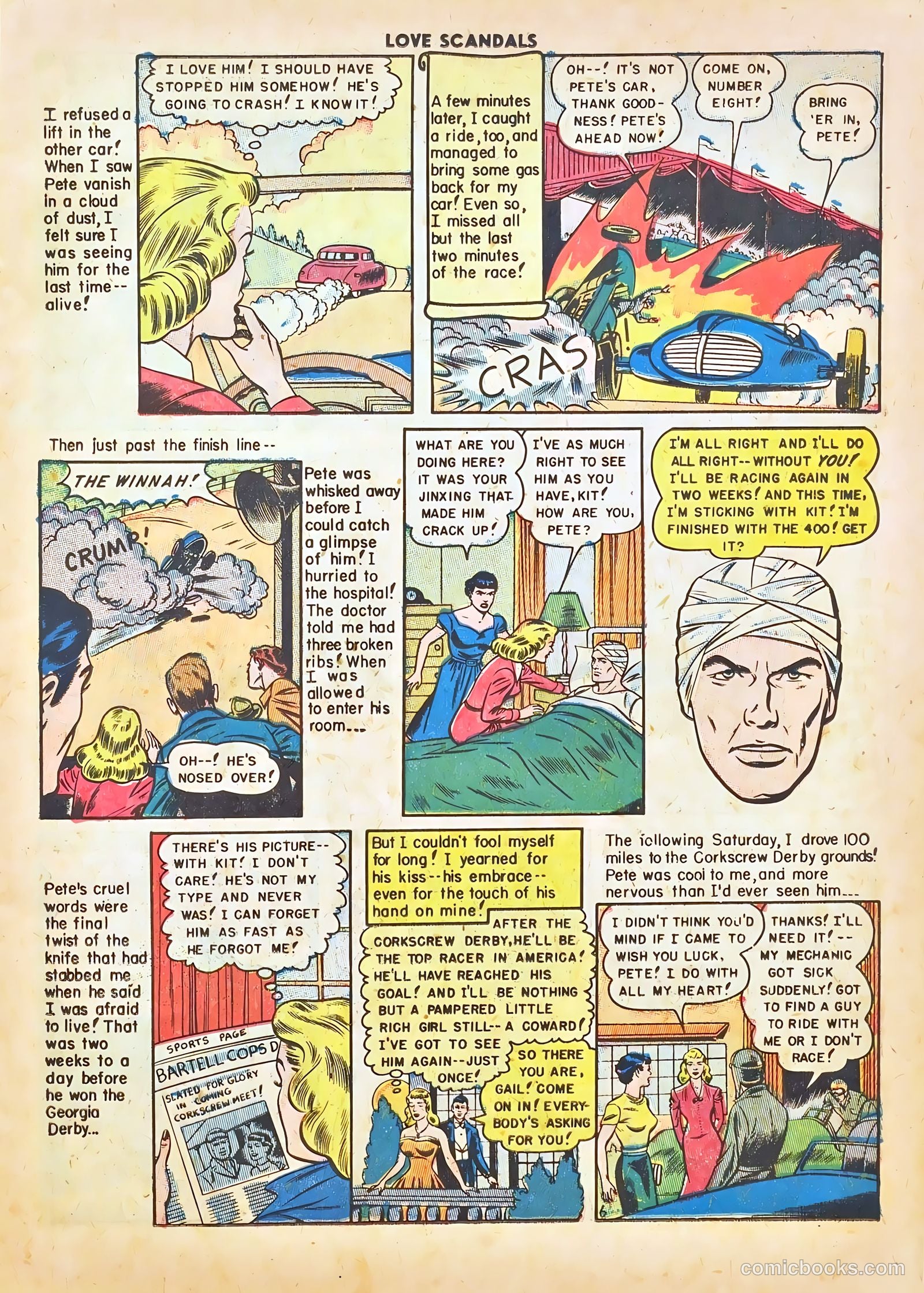 Love Scandals #5 (1950) — page 17 of 51