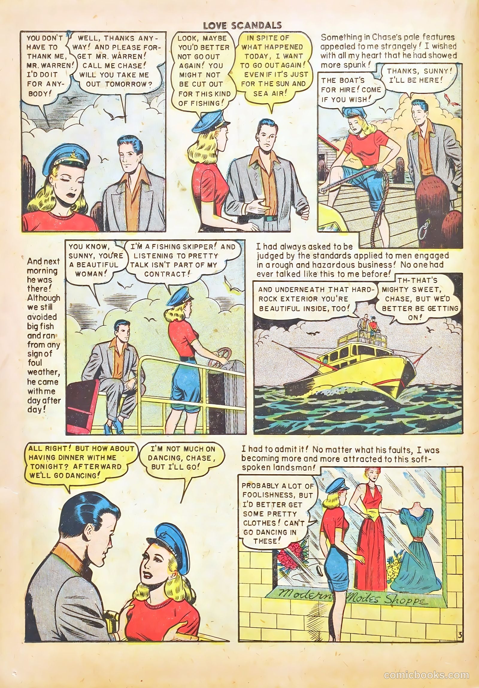 Love Scandals #5 (1950) — page 22 of 51