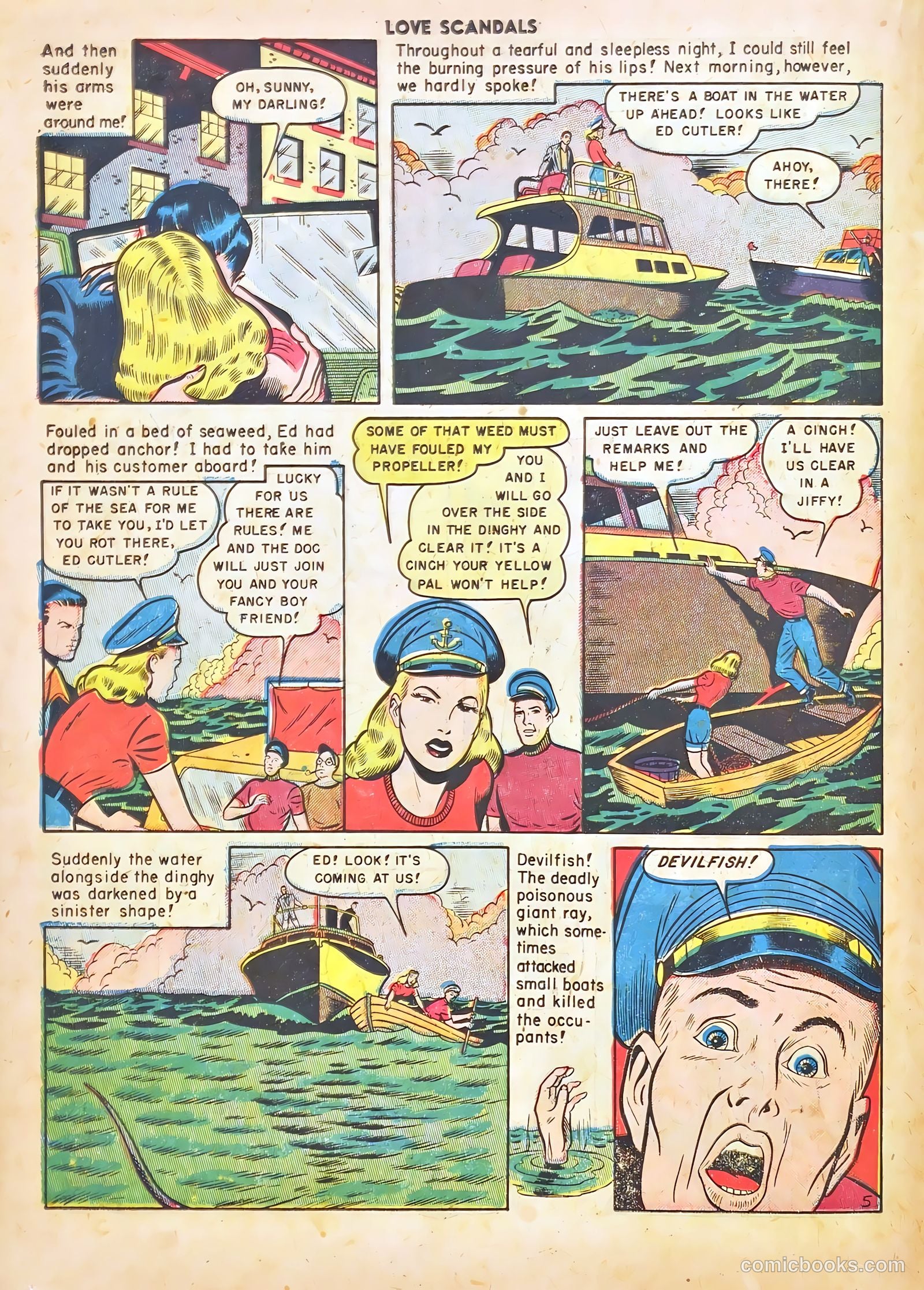 Love Scandals #5 (1950) — page 24 of 51