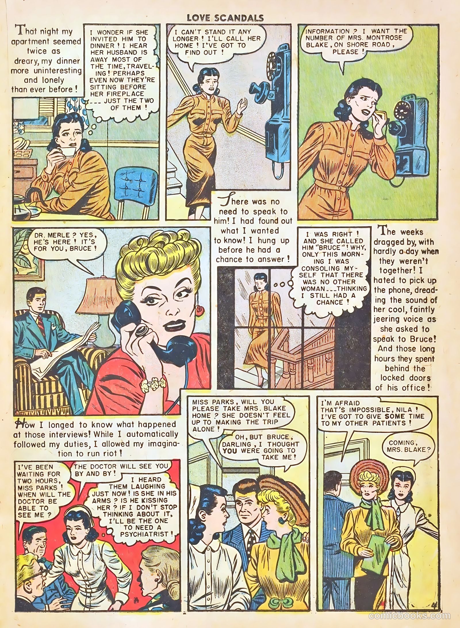 Love Scandals #5 (1950) — page 30 of 51