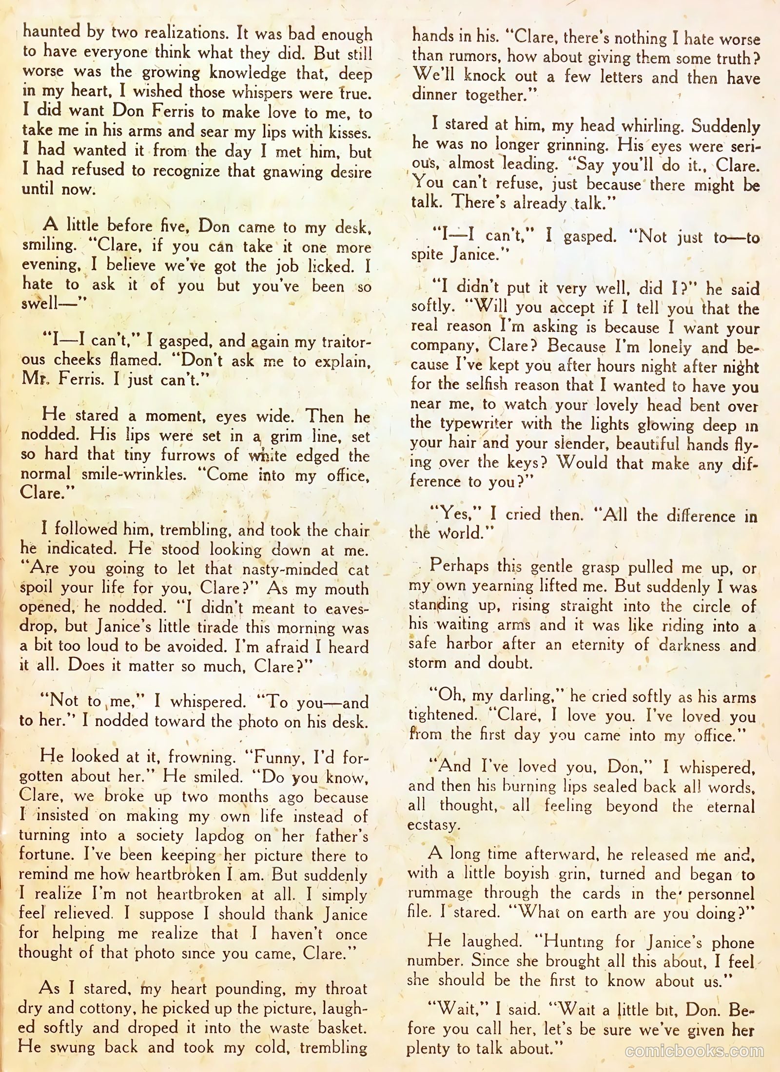 Love Scandals #5 (1950) — page 38 of 51