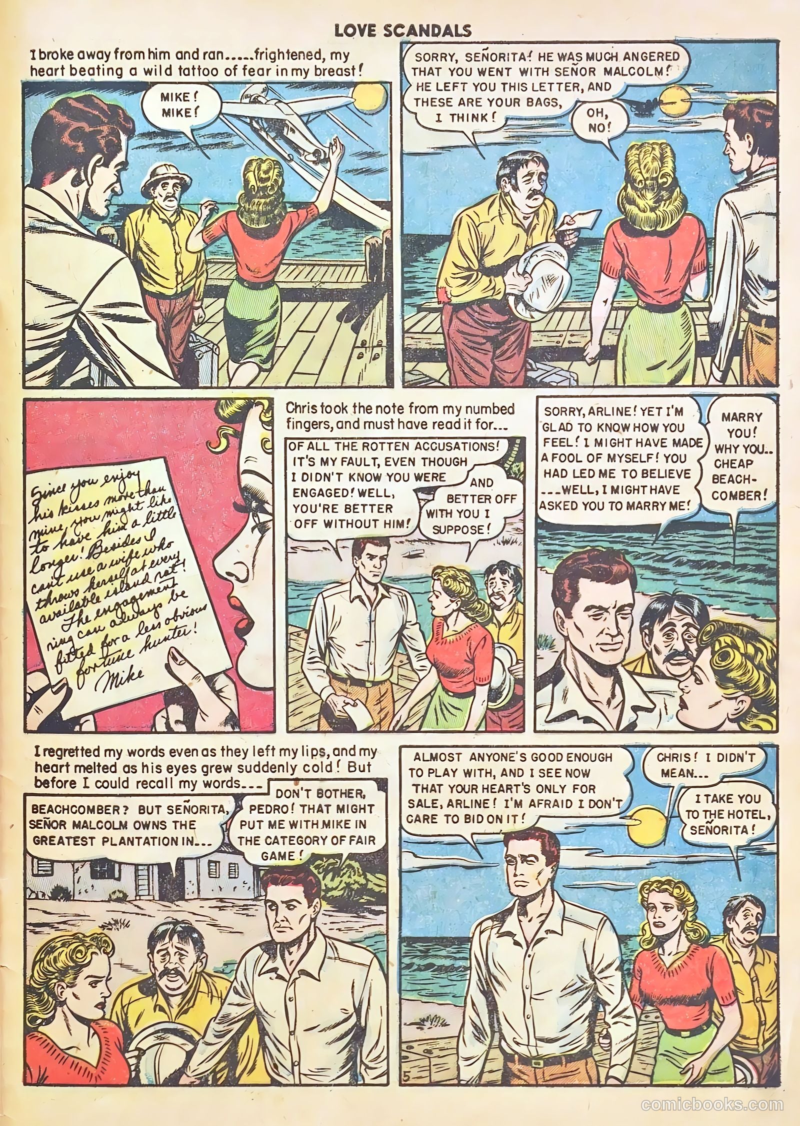 Love Scandals #5 (1950) — page 44 of 51