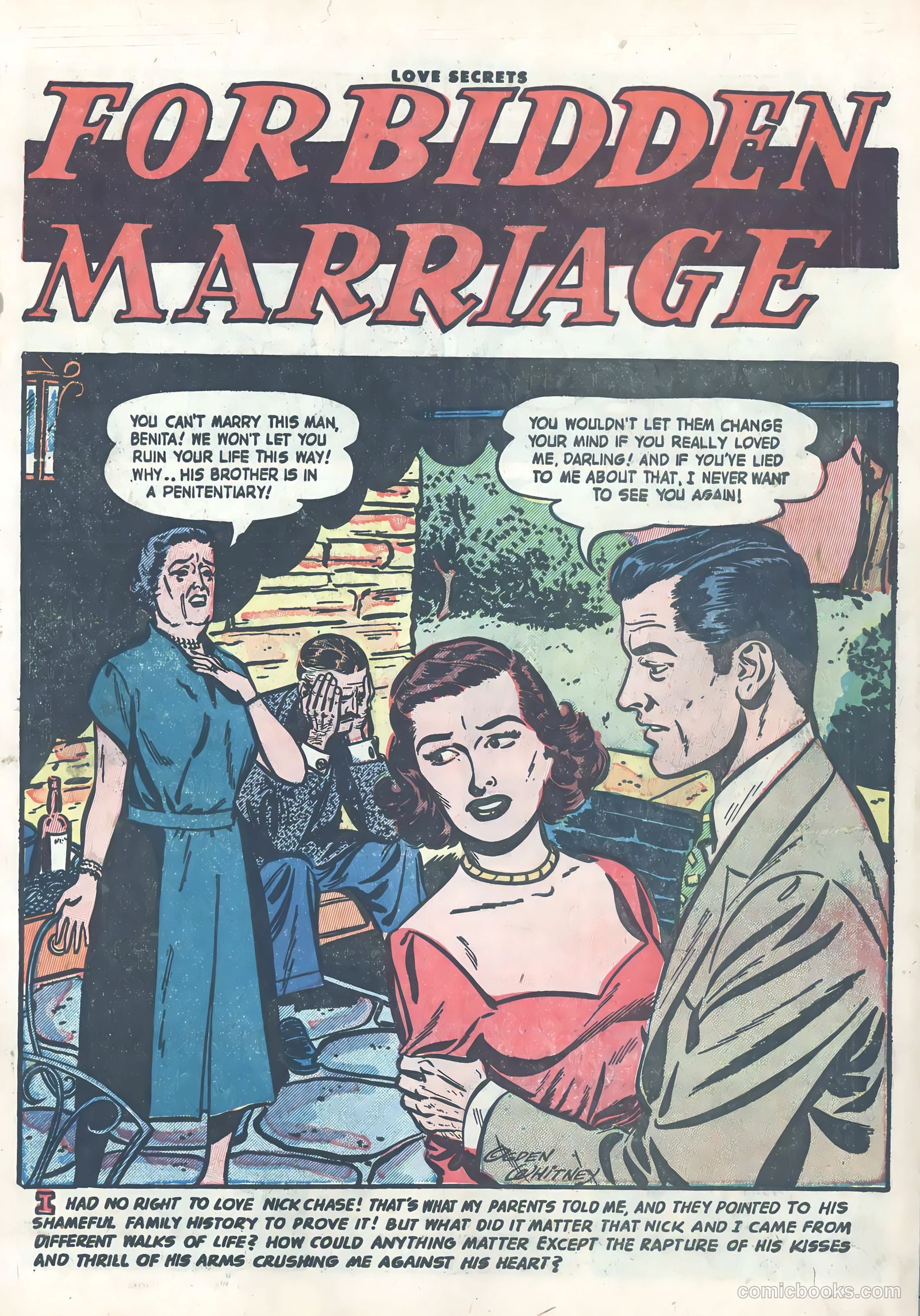 Love Secrets #33 (1953) — page 3 of 37