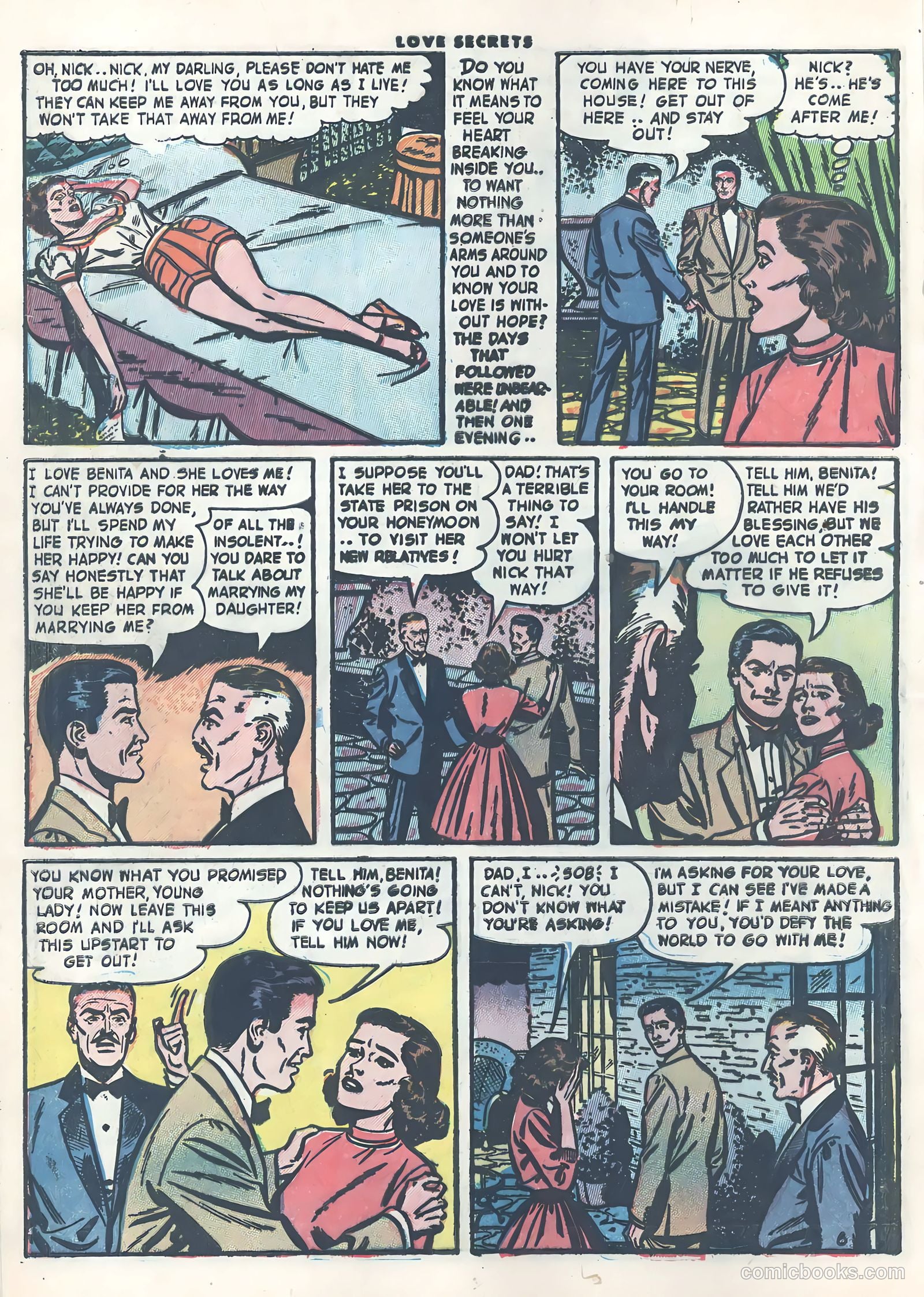 Love Secrets #33 (1953) — page 8 of 37