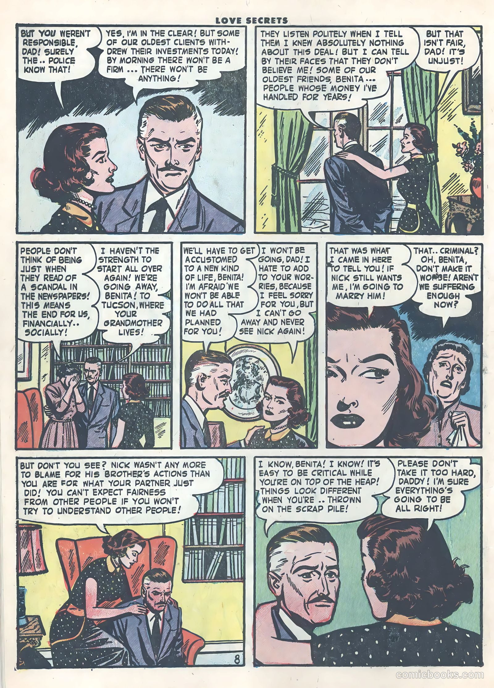 Love Secrets #33 (1953) — page 10 of 37