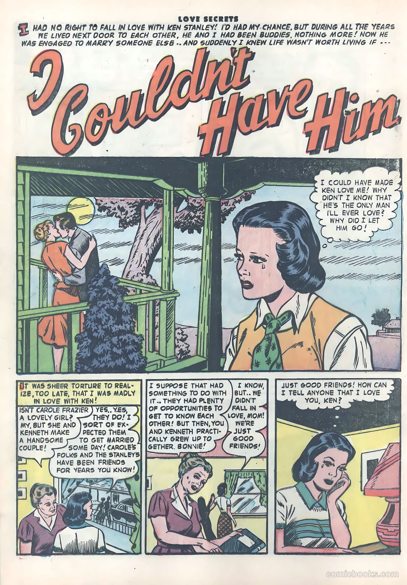 Love Secrets #33 (1953) — page 12 of 37