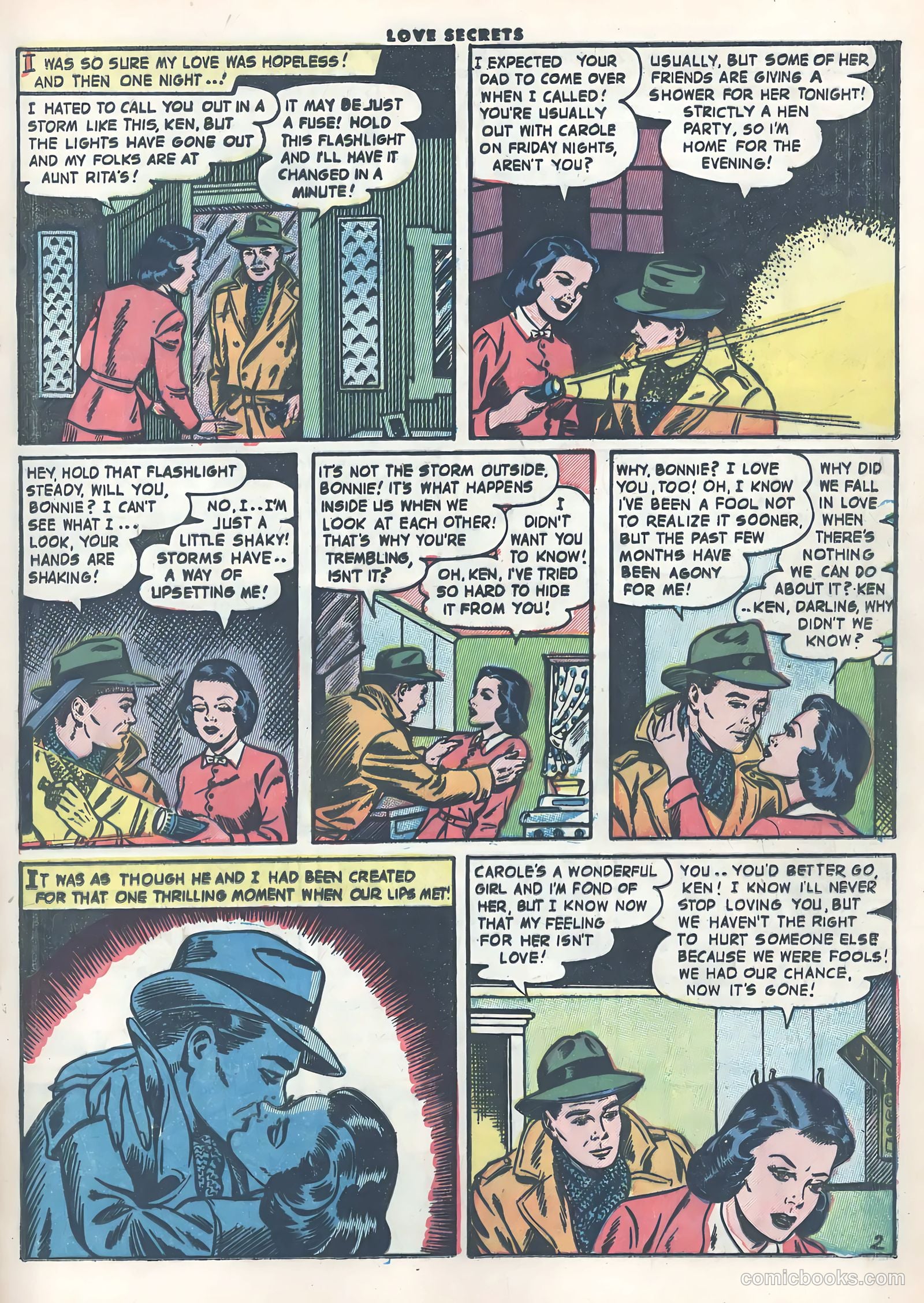 Love Secrets #33 (1953) — page 13 of 37