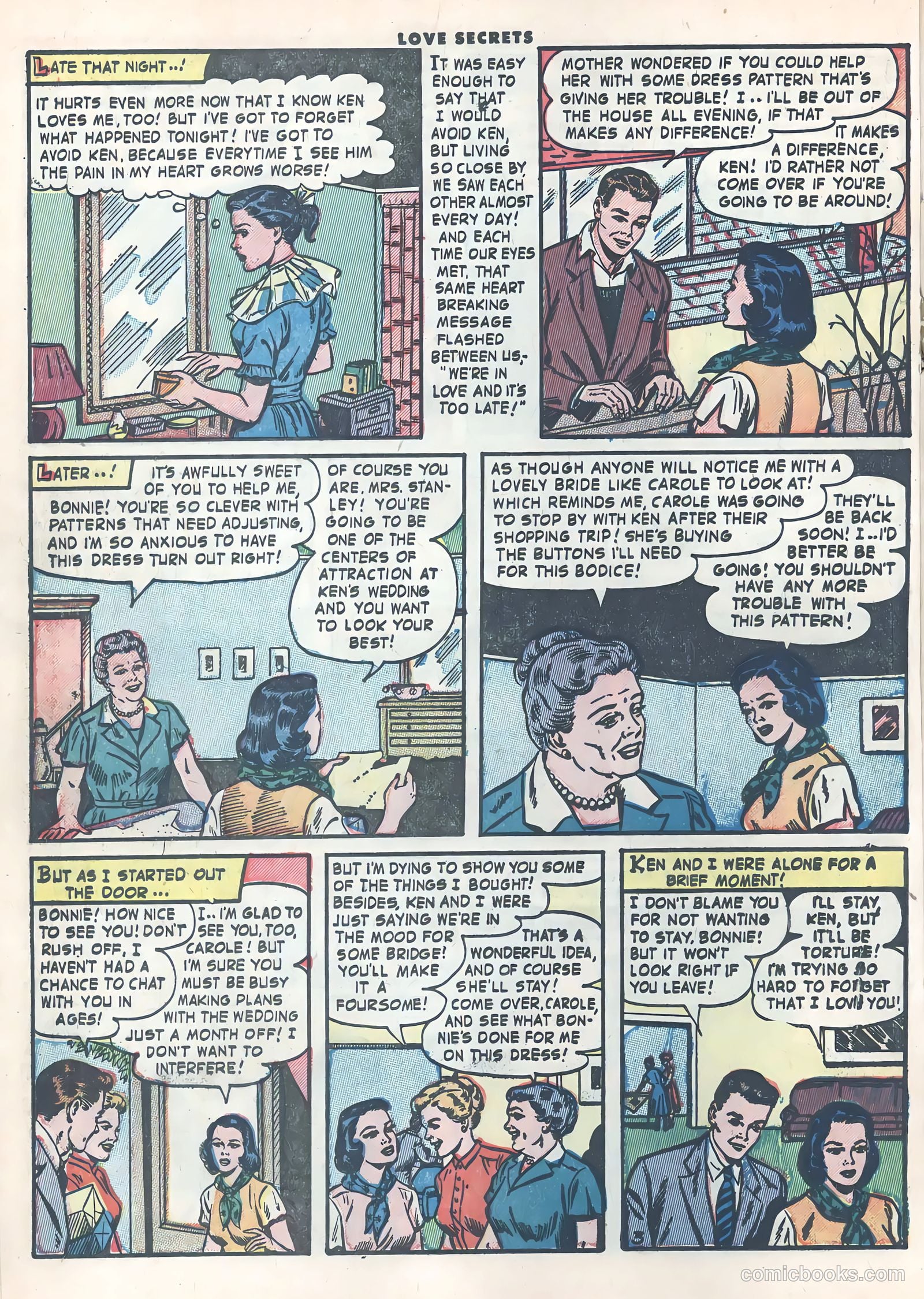 Love Secrets #33 (1953) — page 14 of 37