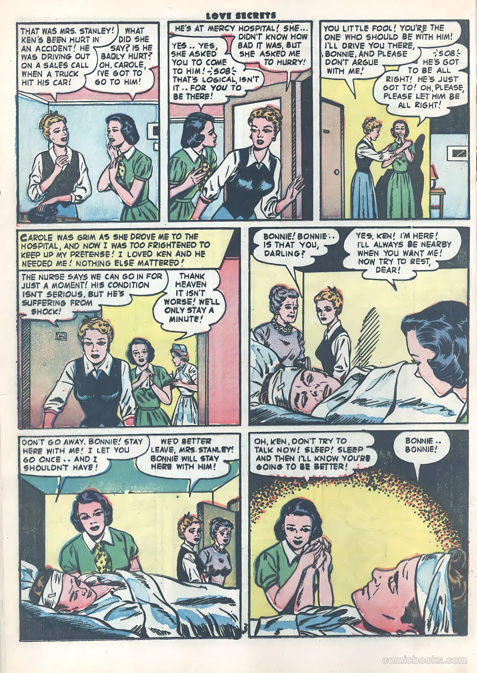 Love Secrets #33 (1953) — page 16 of 37