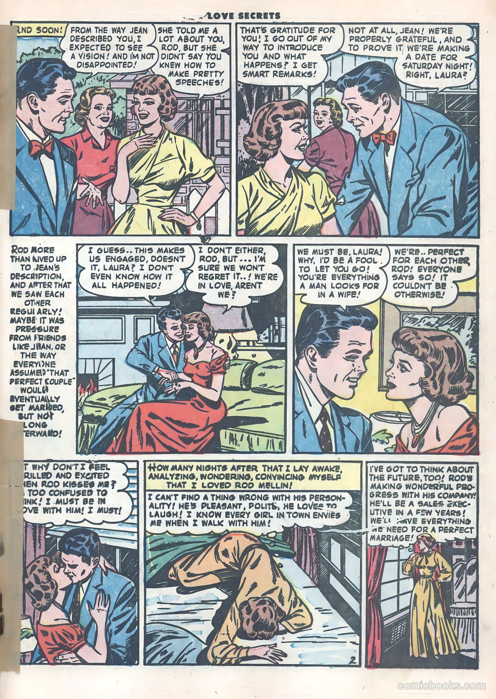 Love Secrets #33 (1953) — page 19 of 37