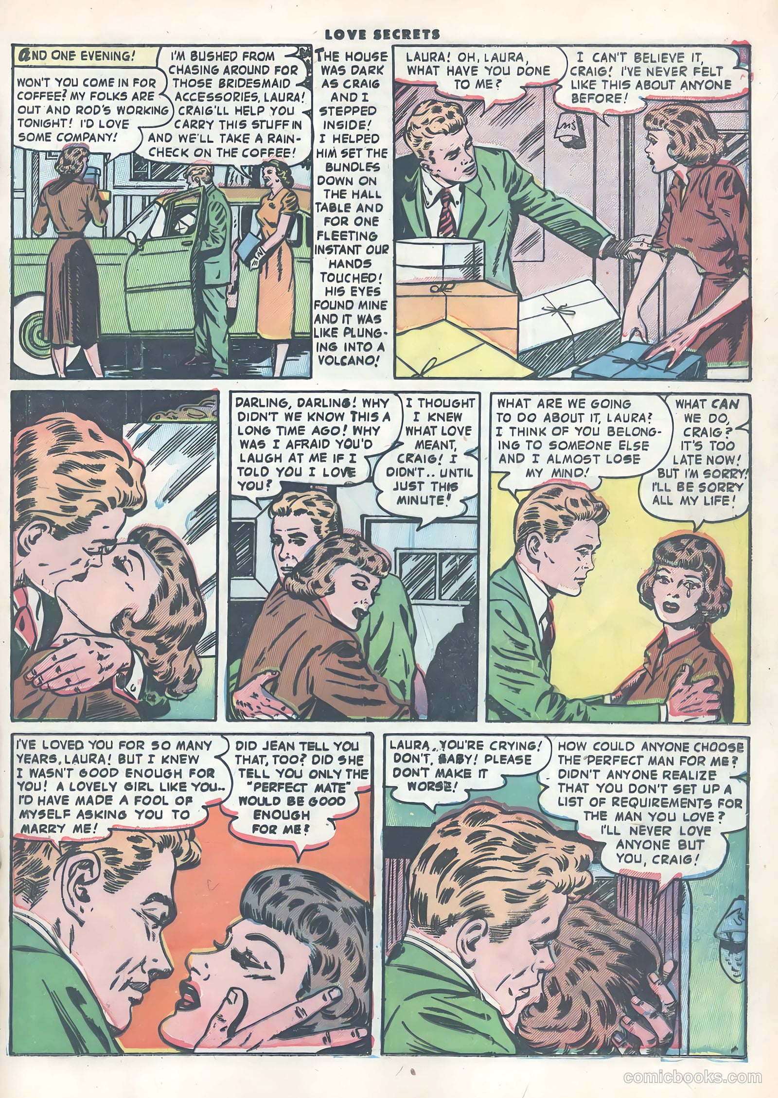 Love Secrets #33 (1953) — page 21 of 37