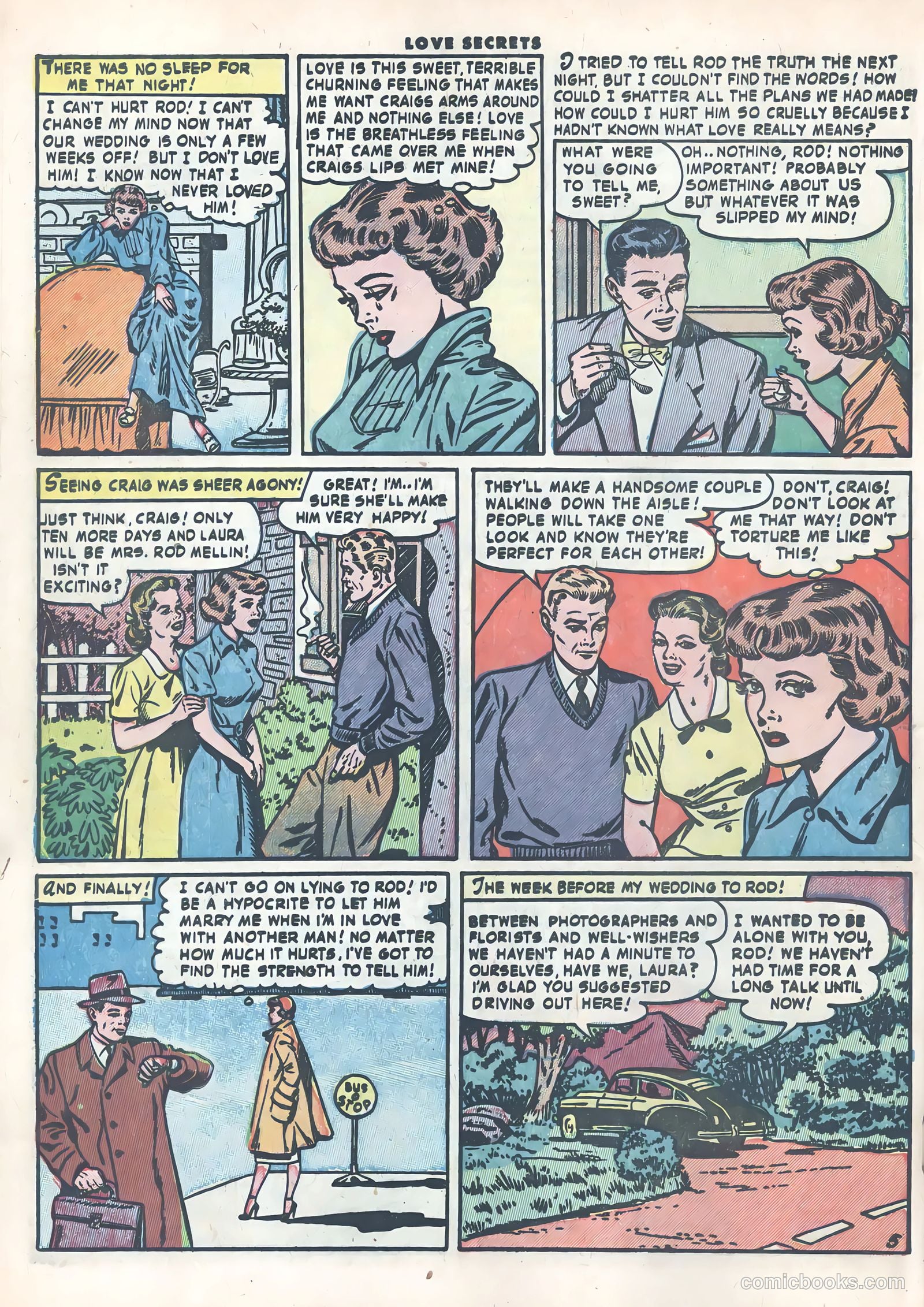 Love Secrets #33 (1953) — page 22 of 37