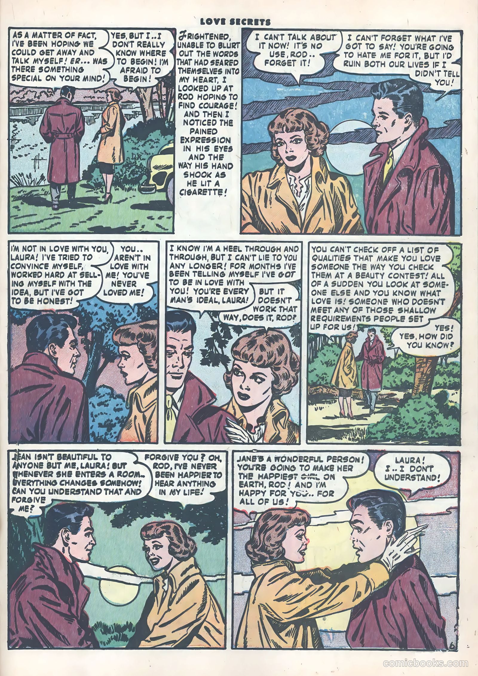Love Secrets #33 (1953) — page 23 of 37