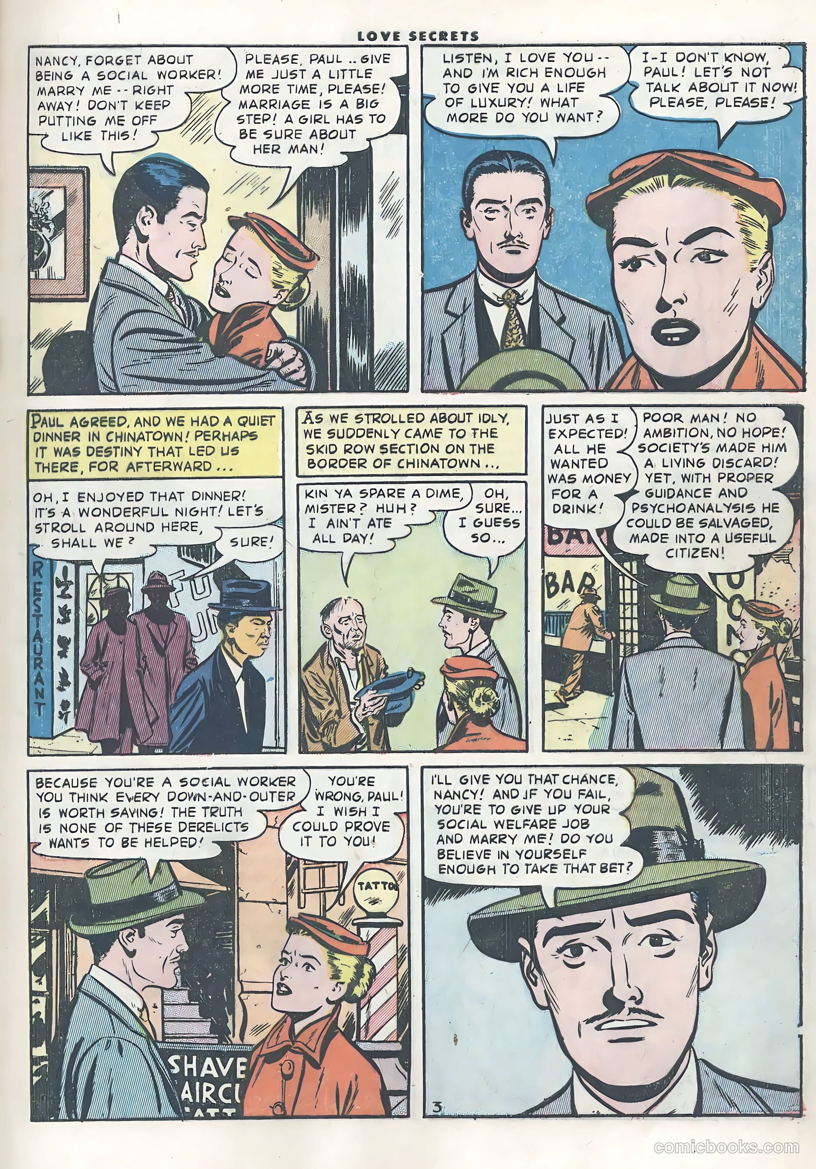 Love Secrets #34 (1953) — page 6 of 38