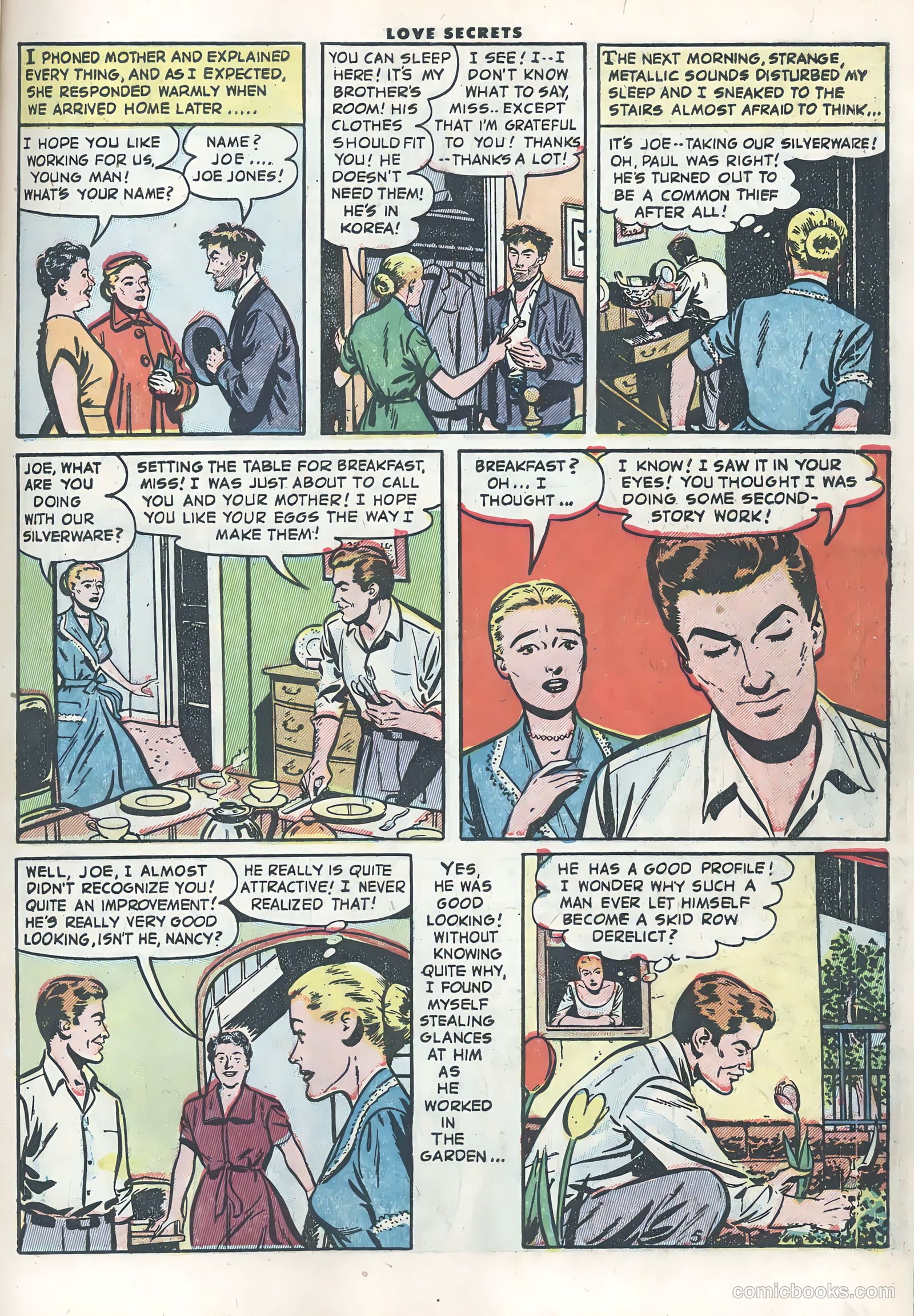 Love Secrets #34 (1953) — page 8 of 38