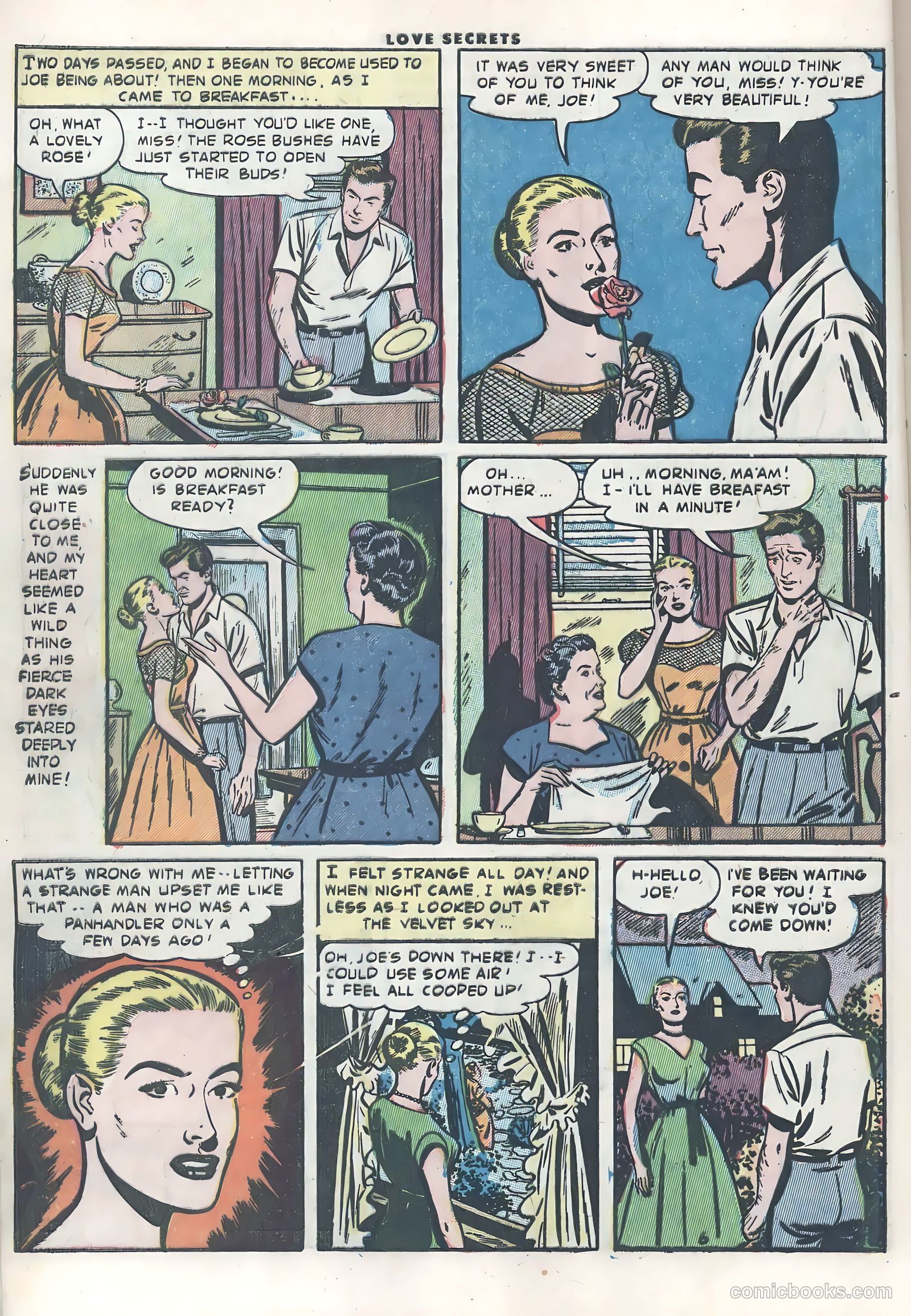Love Secrets #34 (1953) — page 9 of 38