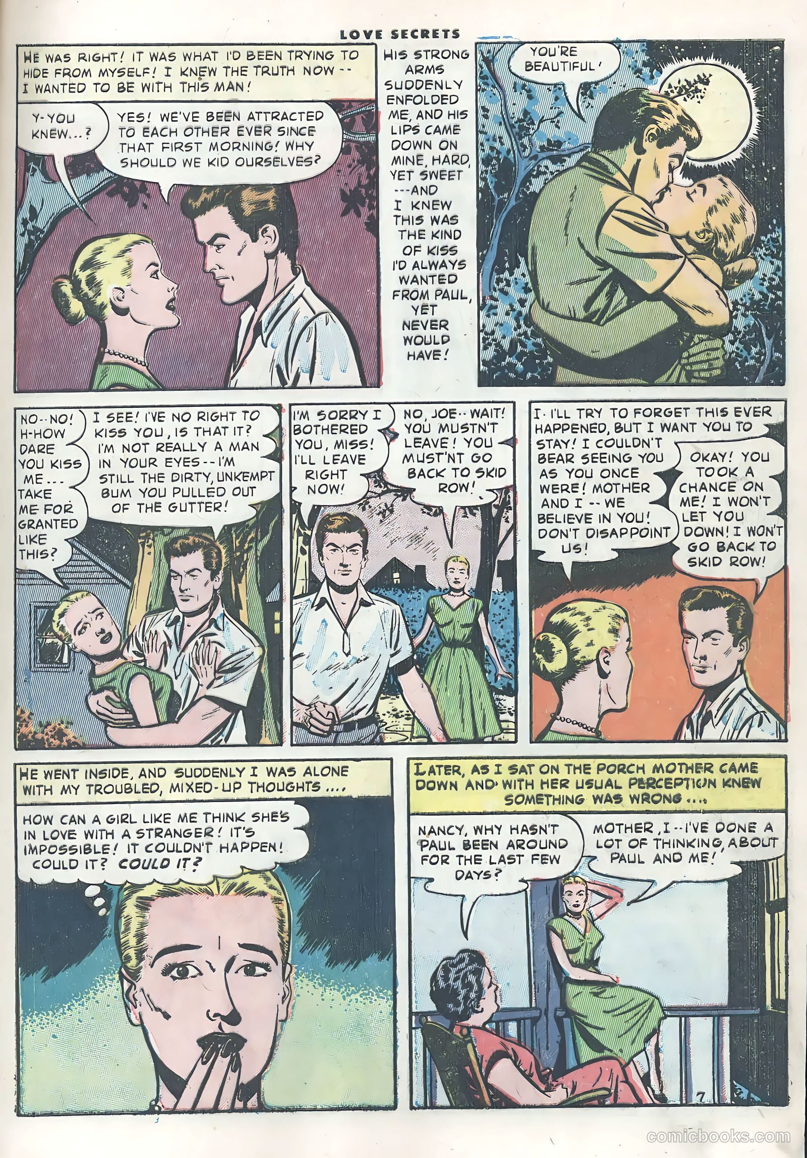 Love Secrets #34 (1953) — page 10 of 38