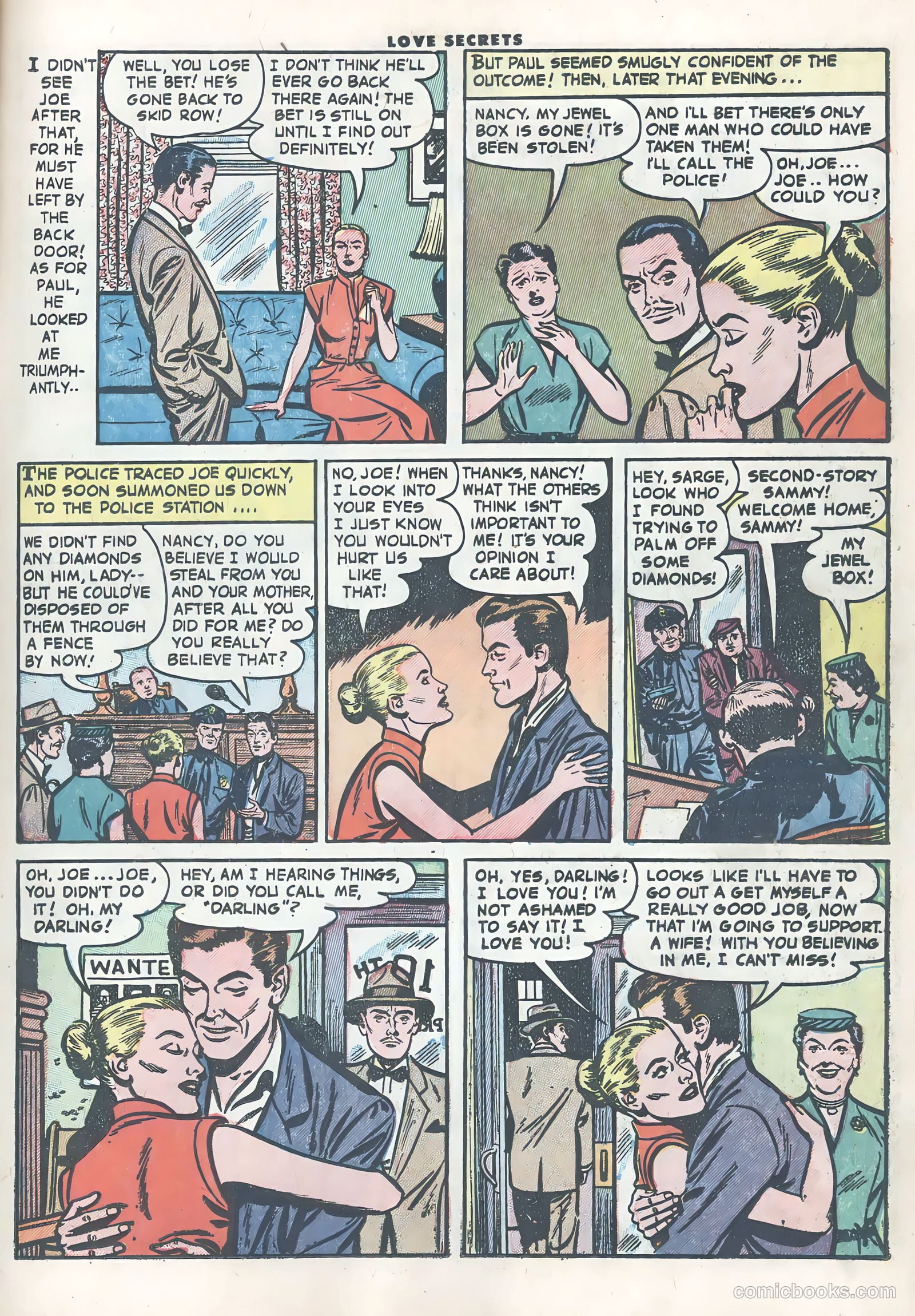 Love Secrets #34 (1953) — page 12 of 38