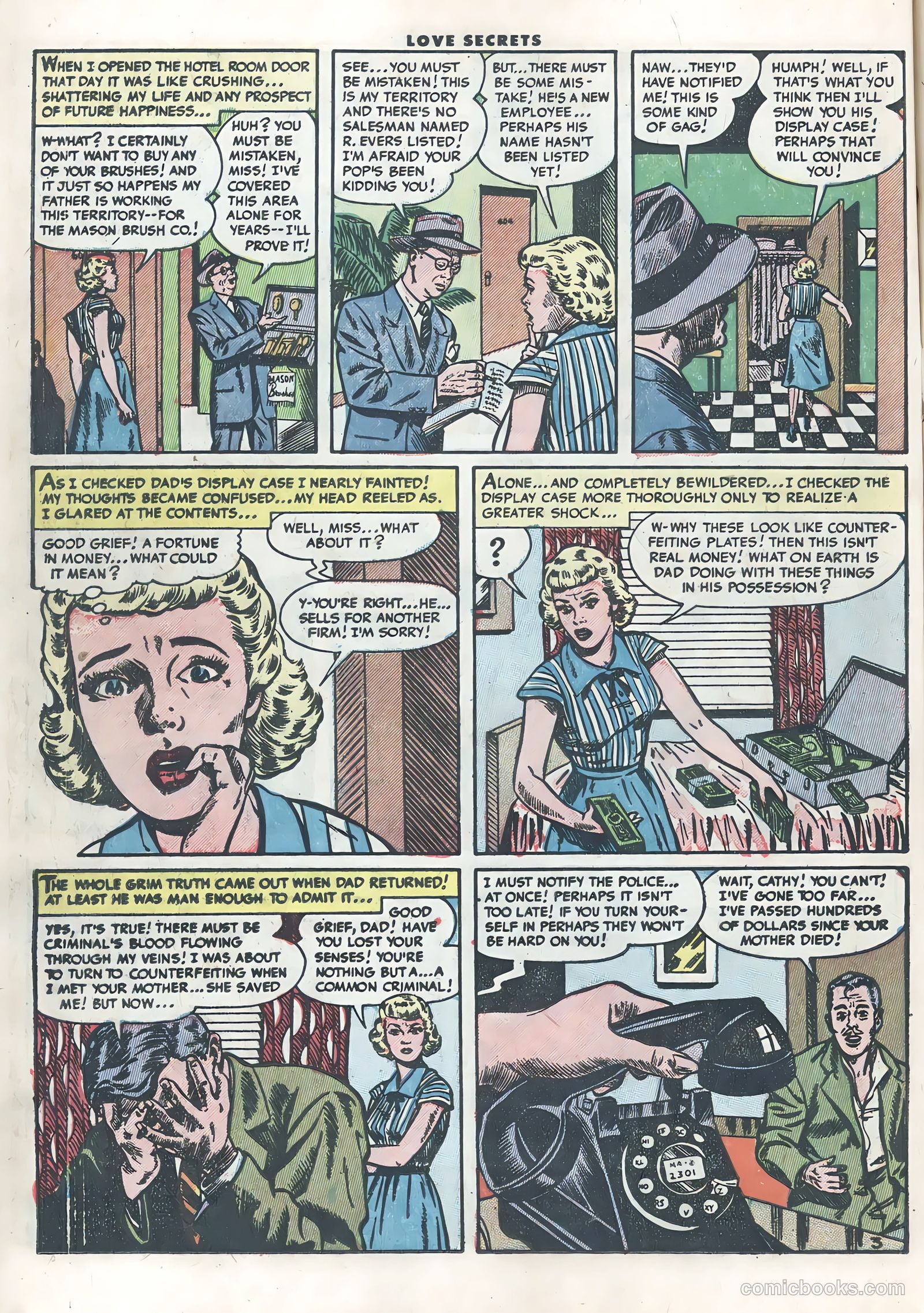 Love Secrets #34 (1953) — page 15 of 38