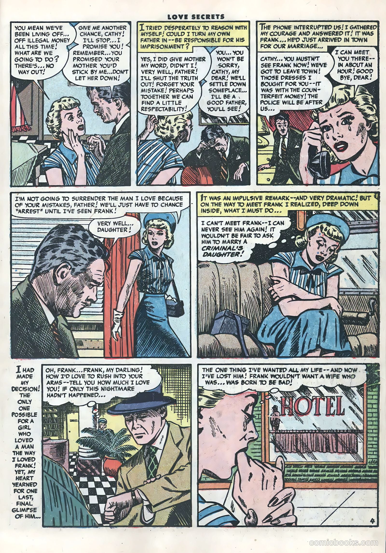 Love Secrets #34 (1953) — page 16 of 38