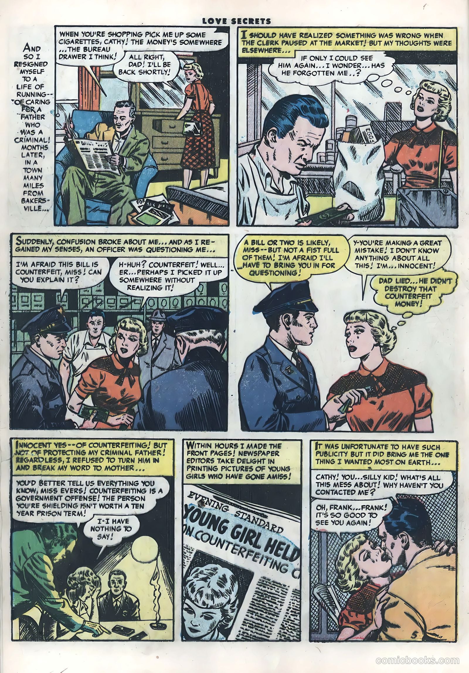 Love Secrets #34 (1953) — page 17 of 38