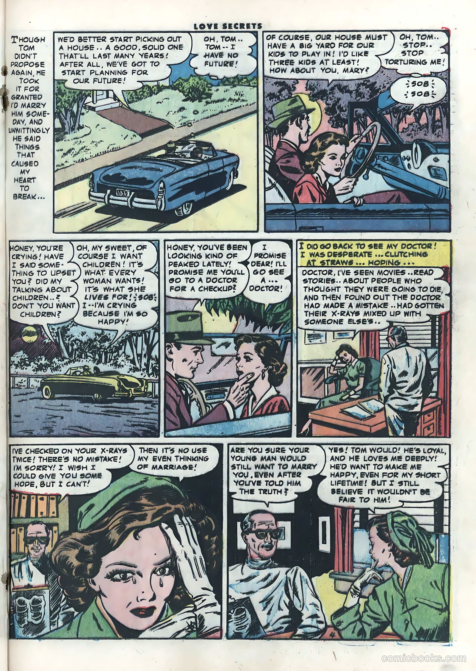 Love Secrets #34 (1953) — page 22 of 38