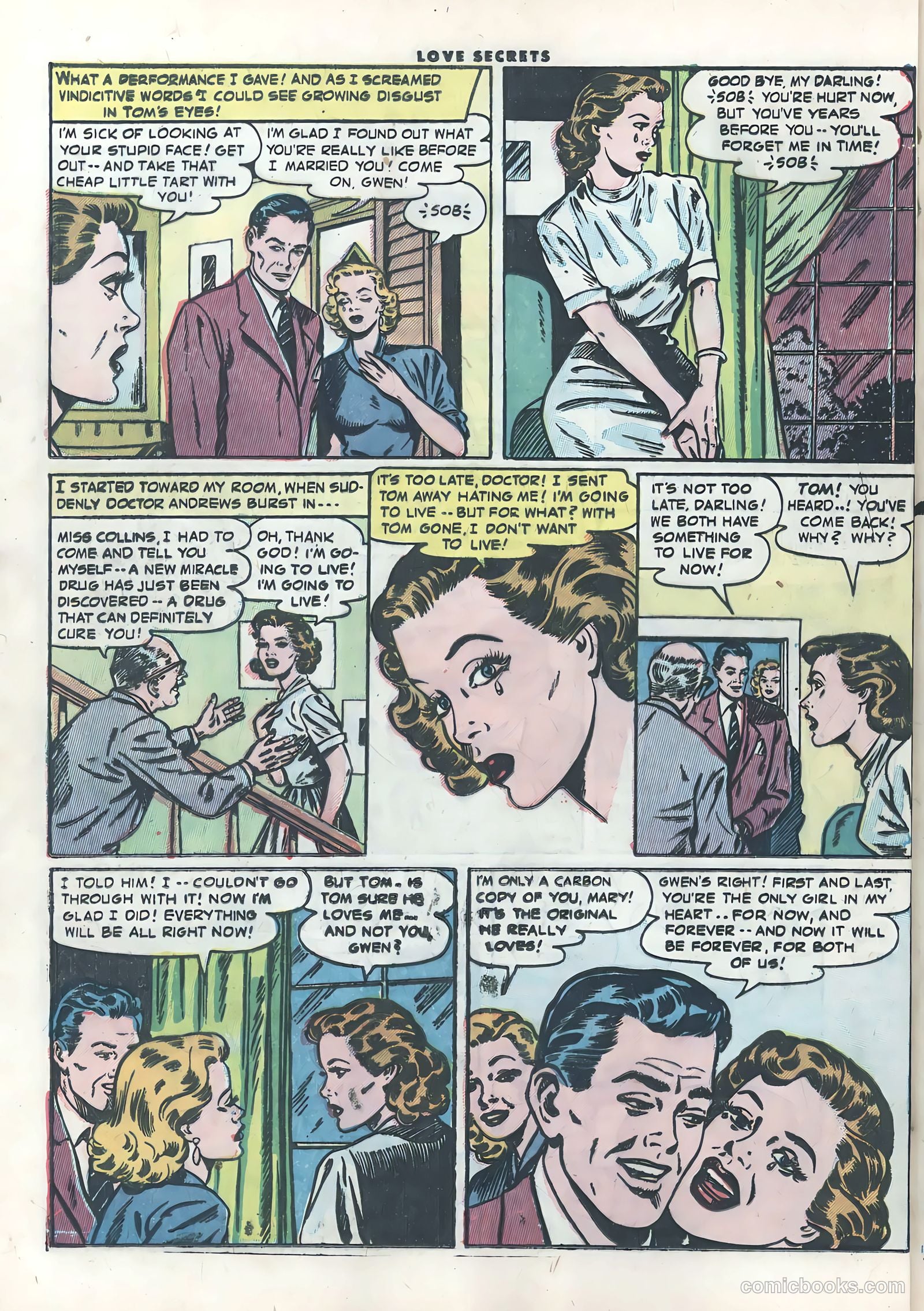 Love Secrets #34 (1953) — page 25 of 38