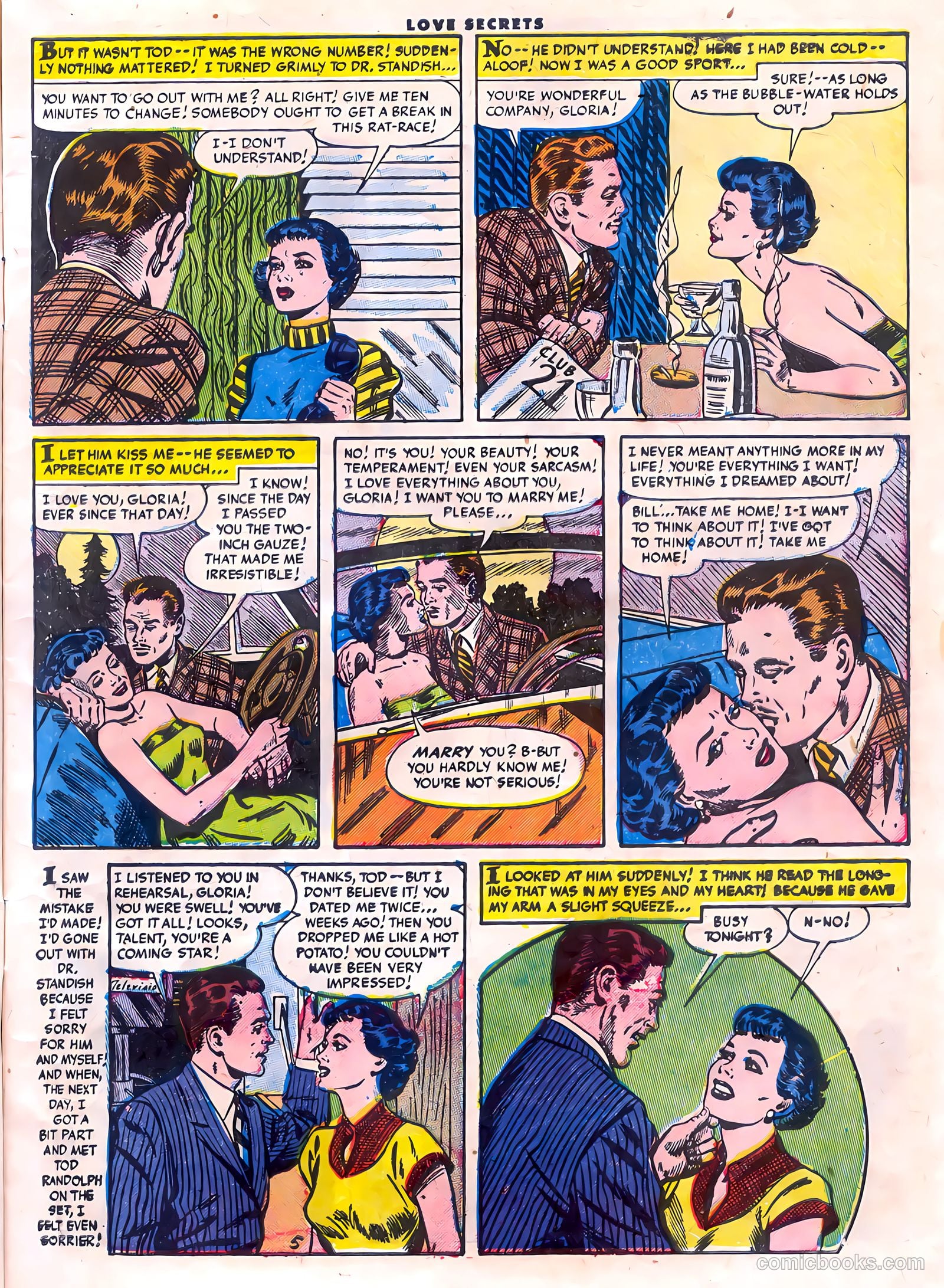 Love Secrets #35 (1953) — page 7 of 36