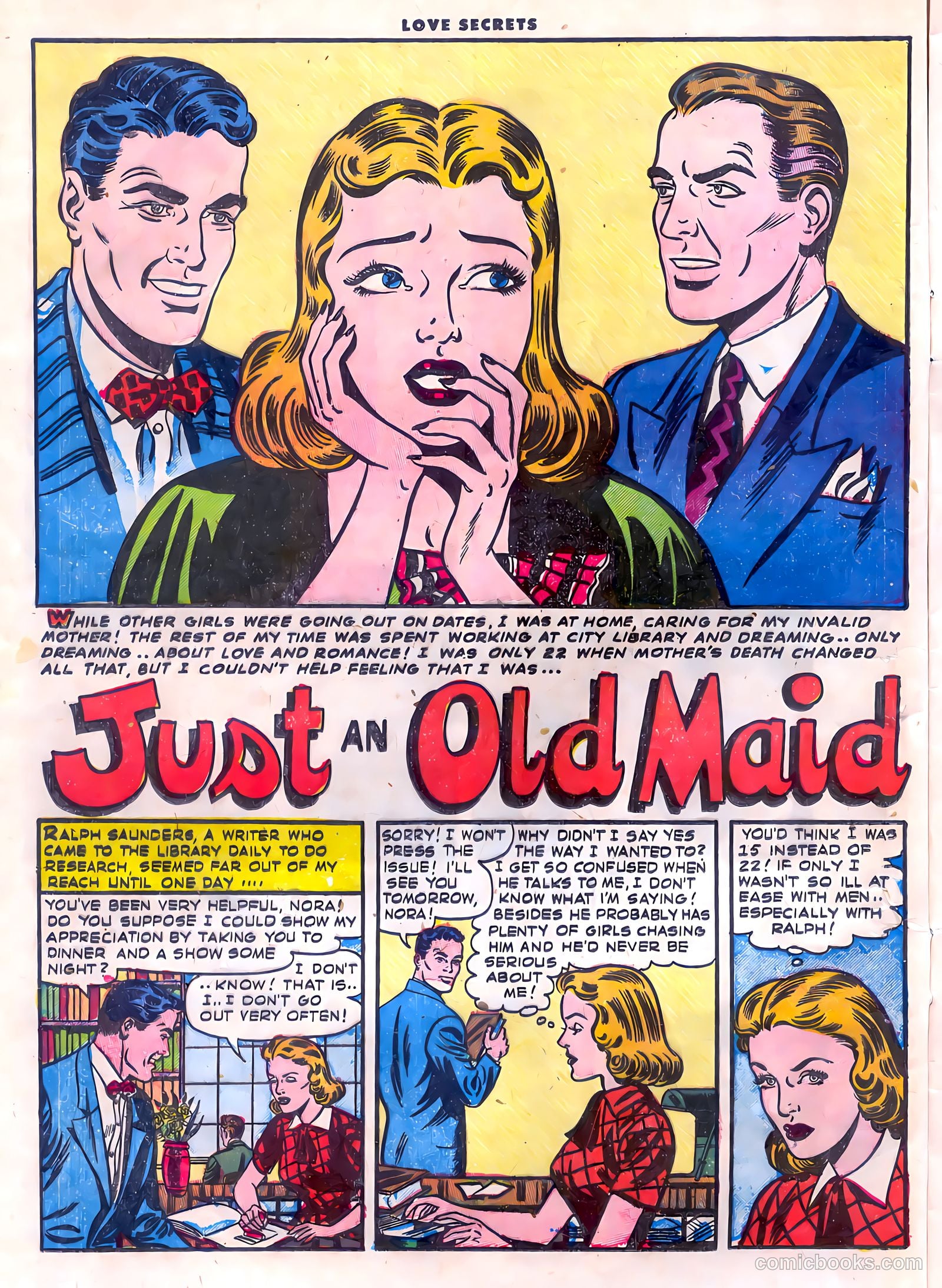 Love Secrets #35 (1953) — page 12 of 36